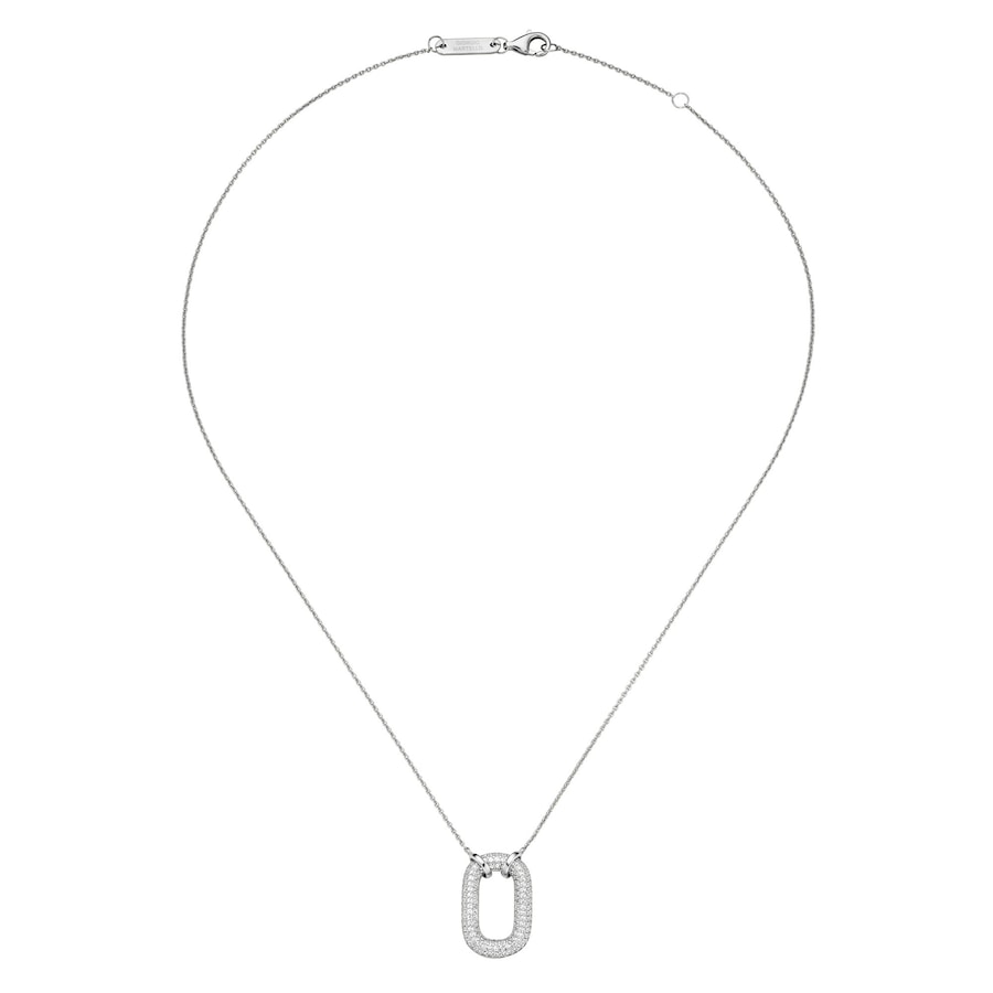 Giorgio Martello Milano Collier mit Zirkonia, Silber 925