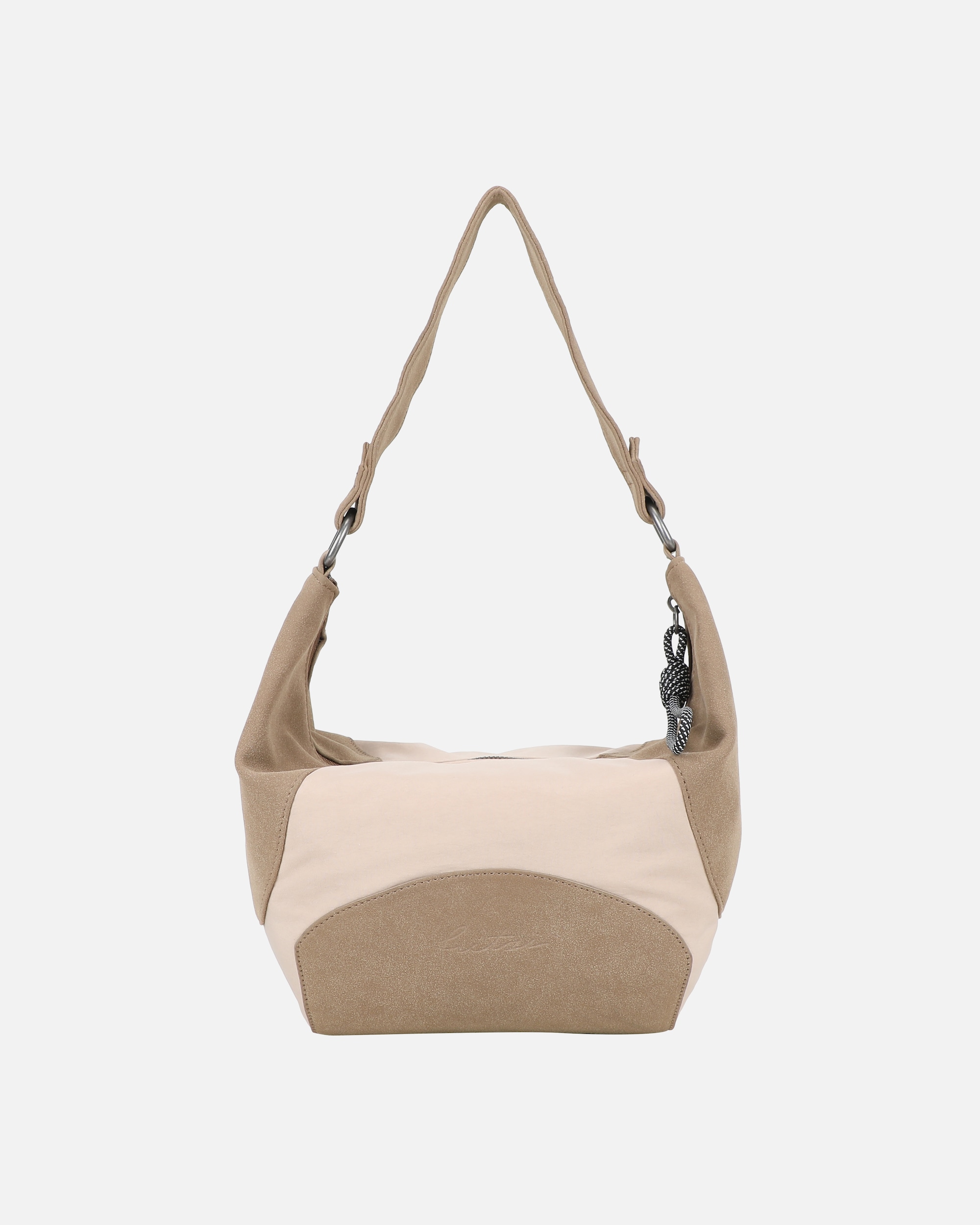 Handtasche für Weiblich Fritzi aus Preußen Hobo-Style Sky Mix Anthra Black mit tollem, weichem Handfeel braun