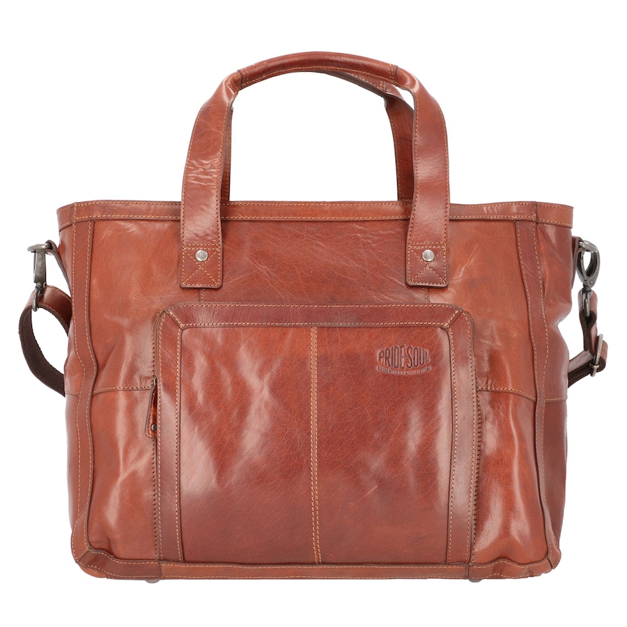 Pride and Soul Weekender Reisetasche Leder 46 cm cognac Damen