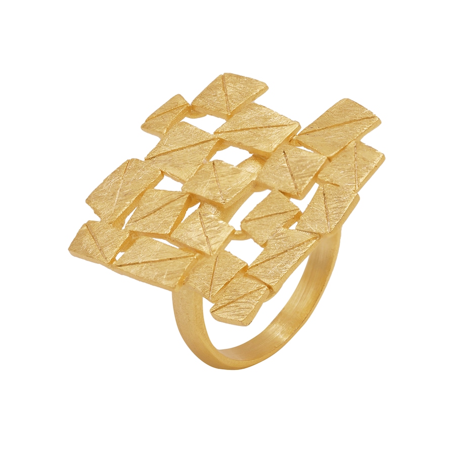 Heideman Damenring Partis goldfarben 62 (19.7) Damen