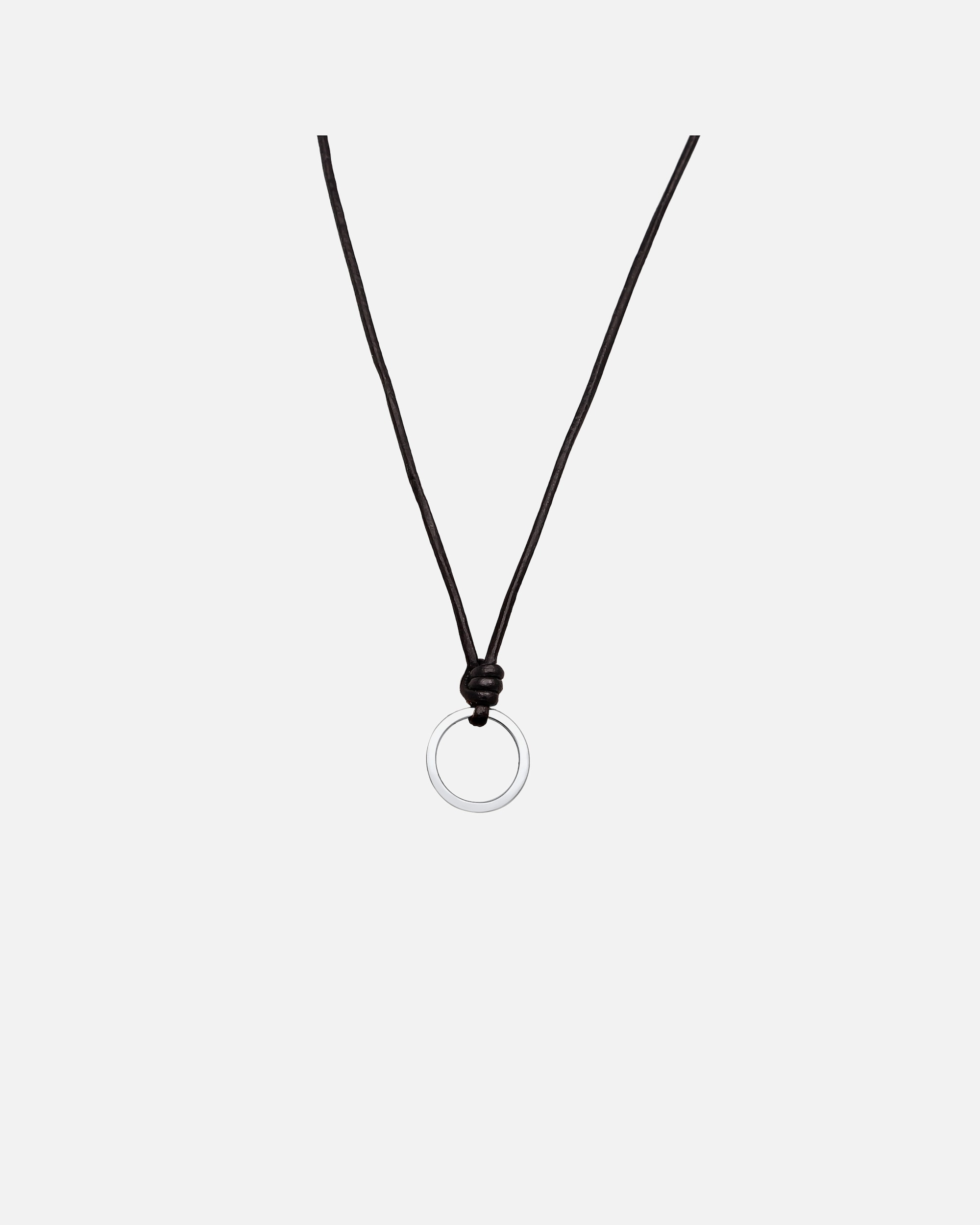 Schmuck für Weiblich Elli Charmträger Textilband 925 Silber Schwarz