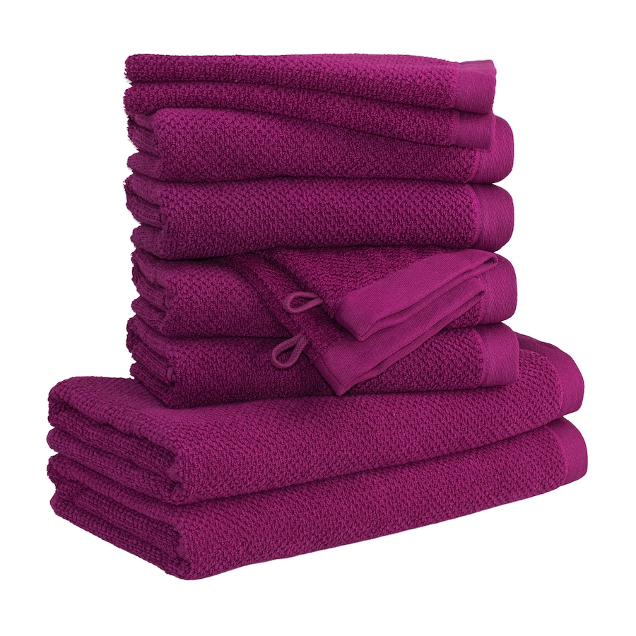 Möve Handtuchset Bliss 10-TLG berry