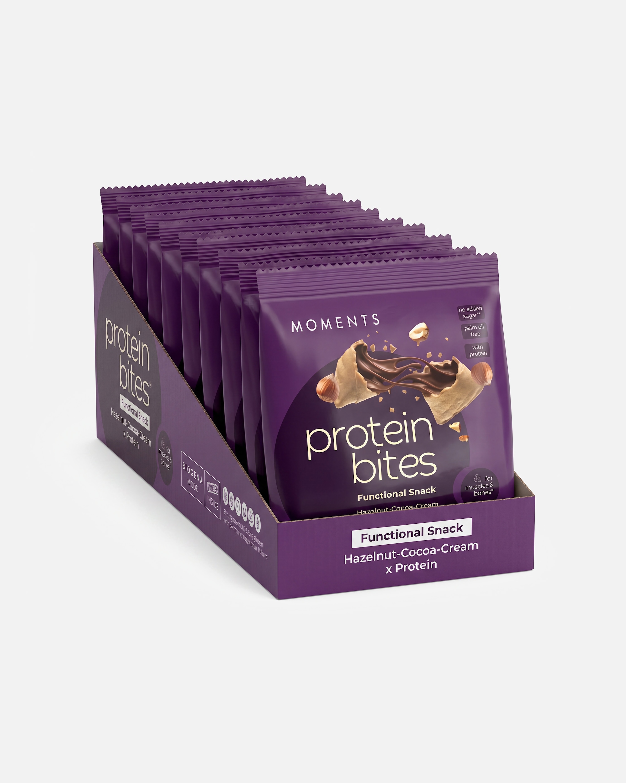 Nahrungsmittel für Unisex Protein Bites 'Hazelnut-Cocoa-Cream' 1 Stück