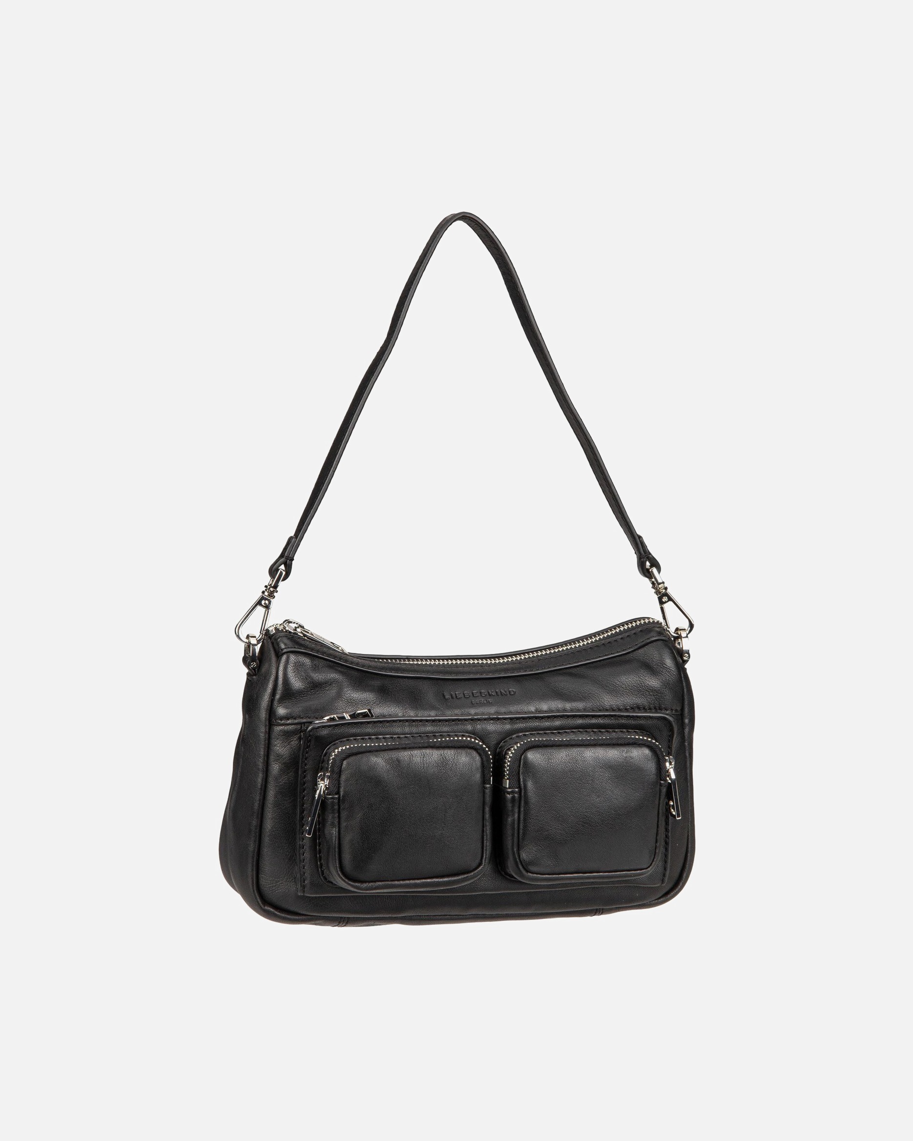 Handtasche für Weiblich Liebeskind Handtasche Maia S Sheep Natural Black