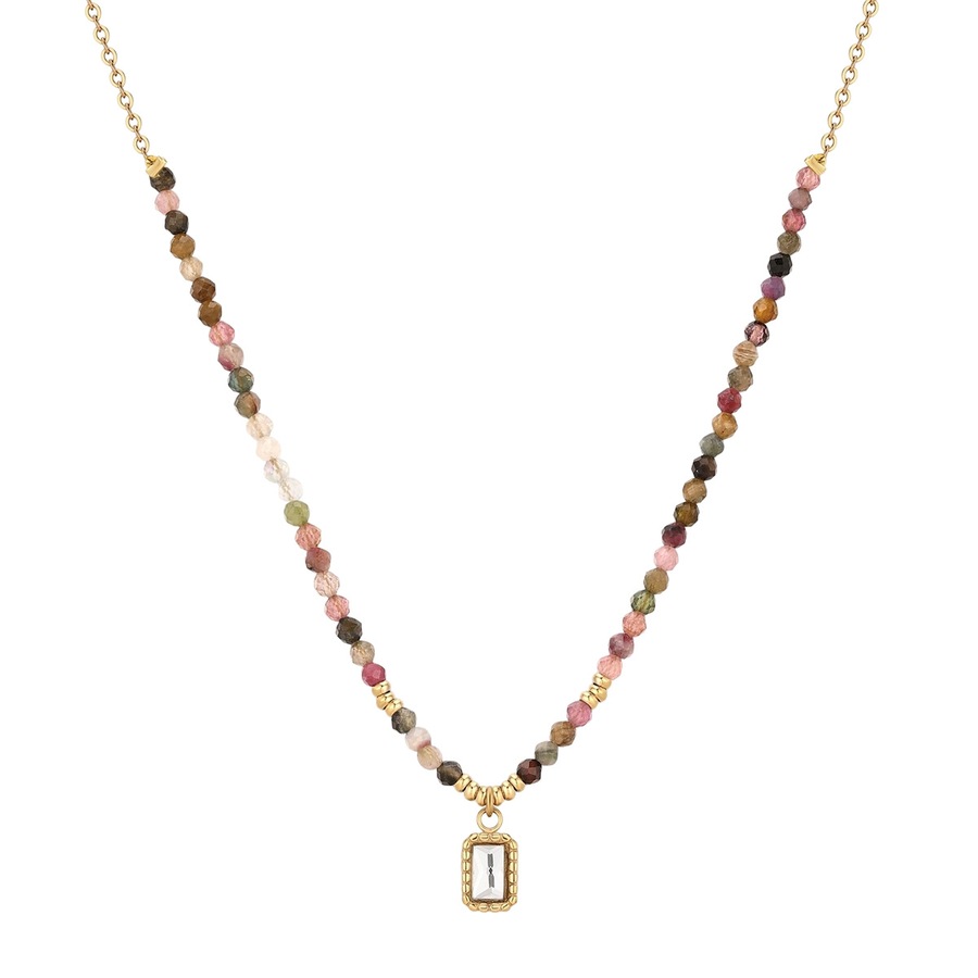 Eastside Kette aus Edelstahl in Gelbgold 38,0 cm Basiskette + 5,0 Verlängerung Damen