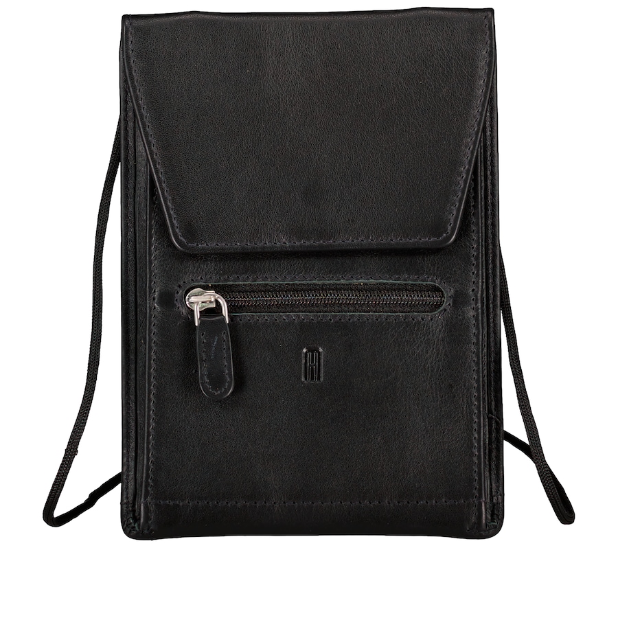Hausfelder Manufaktur Brustbeutel / Gürteltasche Nappa Schwarz
