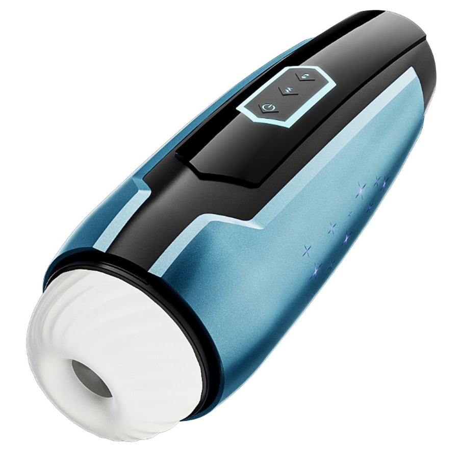 Intima Starry Aircraft Vibration Masturbator Schwarz / Blau Herren