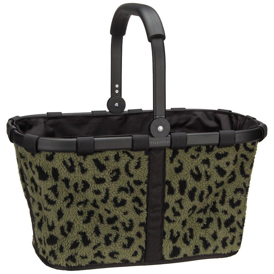Reisenthel Einkaufstasche carrybag special edition Teddy Leo Olive Grau Damen