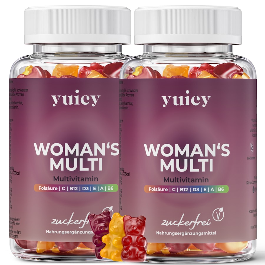 yuicy Woman's Multi Gummies - Vitamine für Frauen 240 g