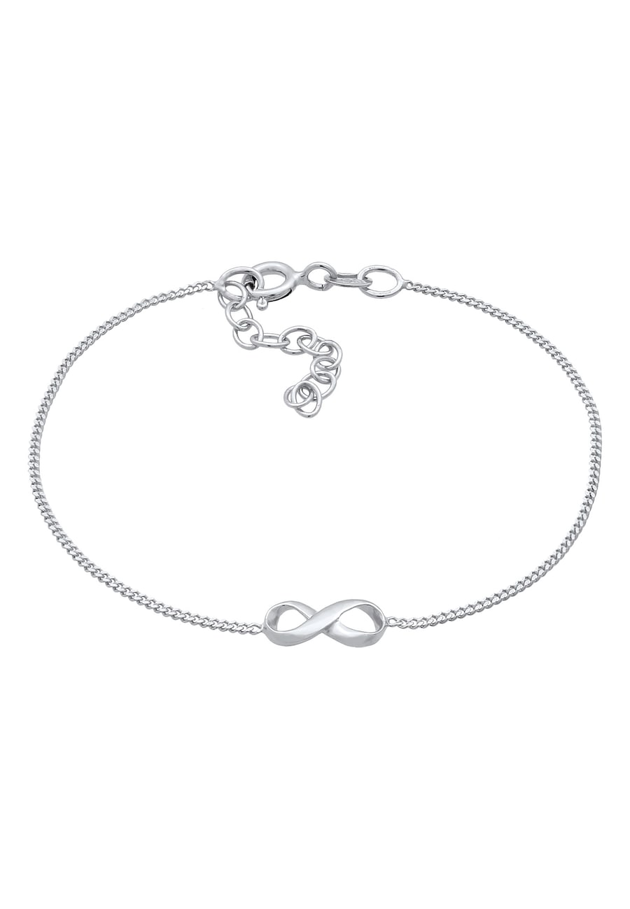 Elli Armband Infinity Unendlichkeit Symbol 925 Silber Damen