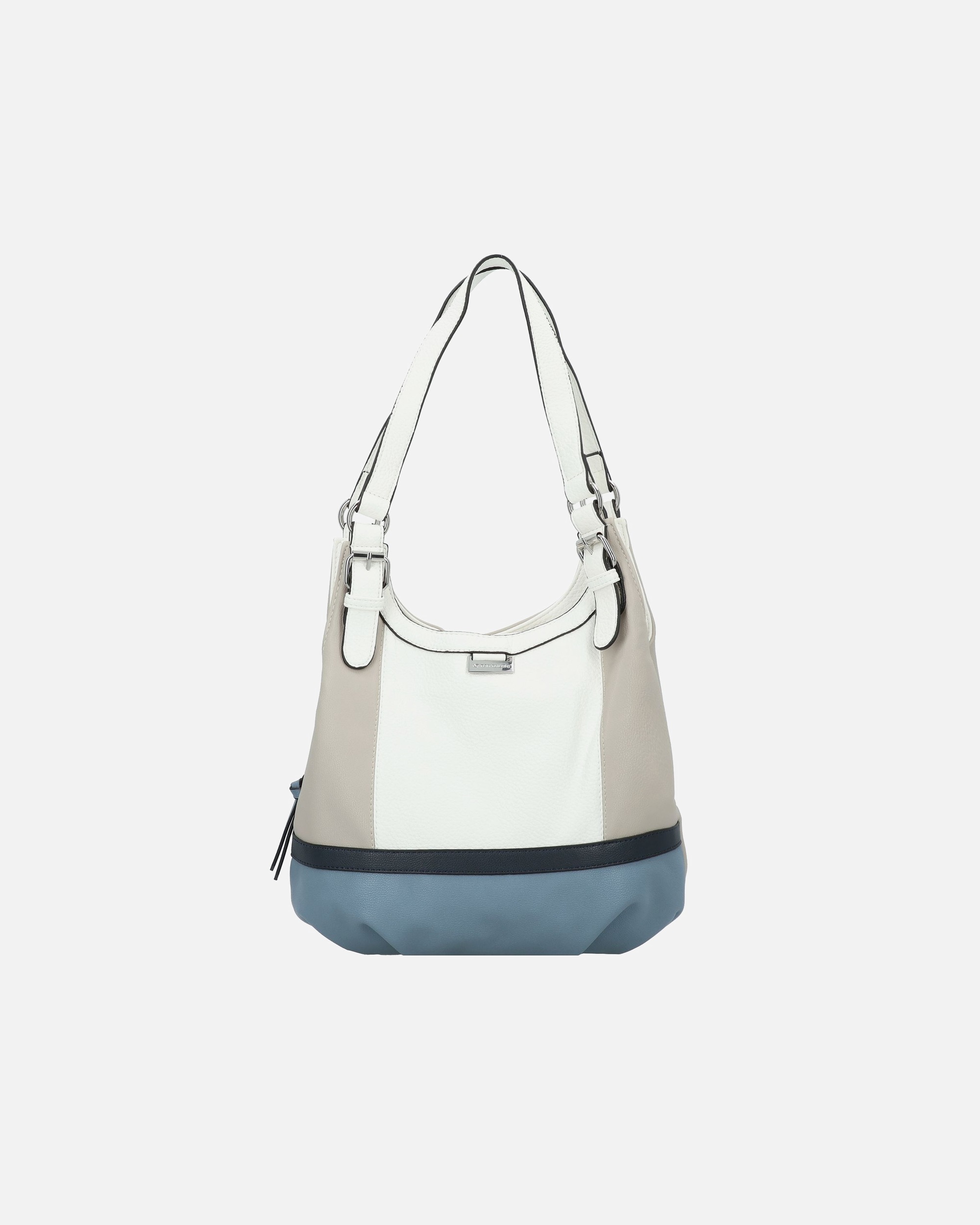 Tasche für Weiblich Tom Tailor Juna Schultertasche denim blue