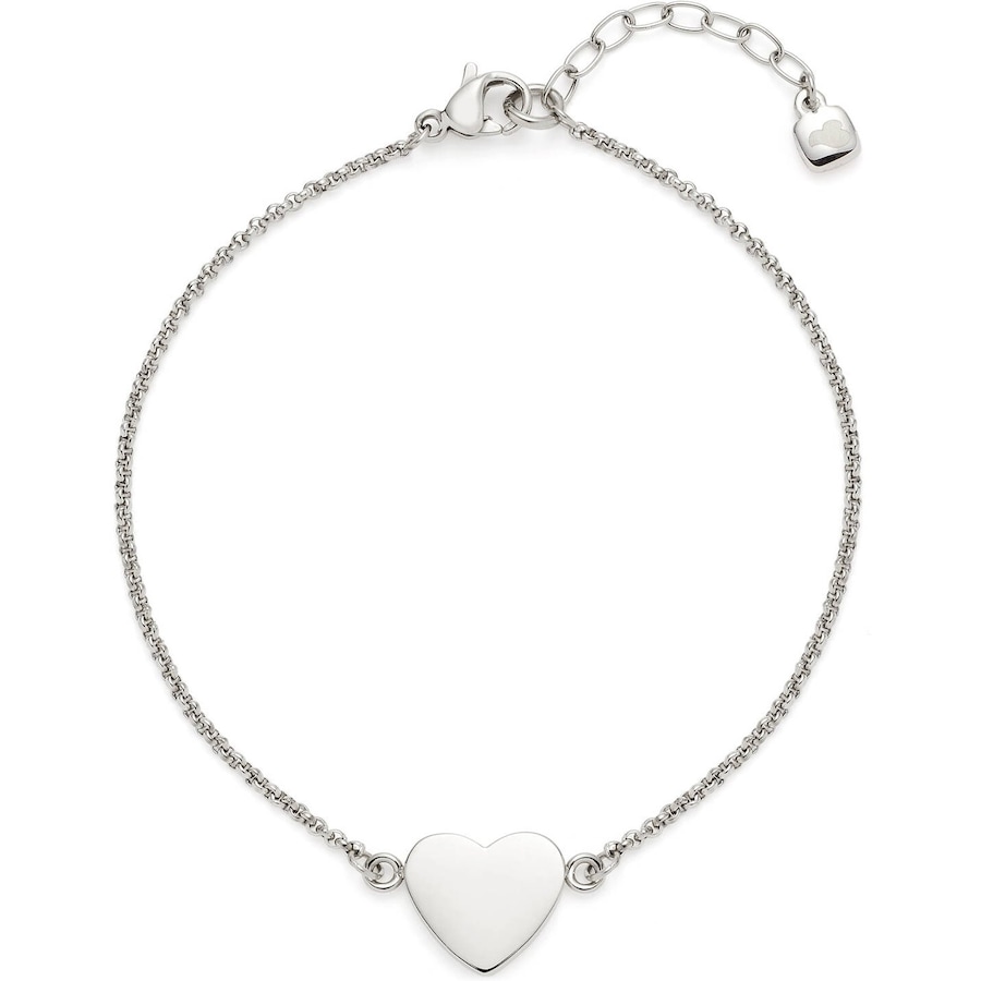 Leonardo Armband Edelstahl silber Damen
