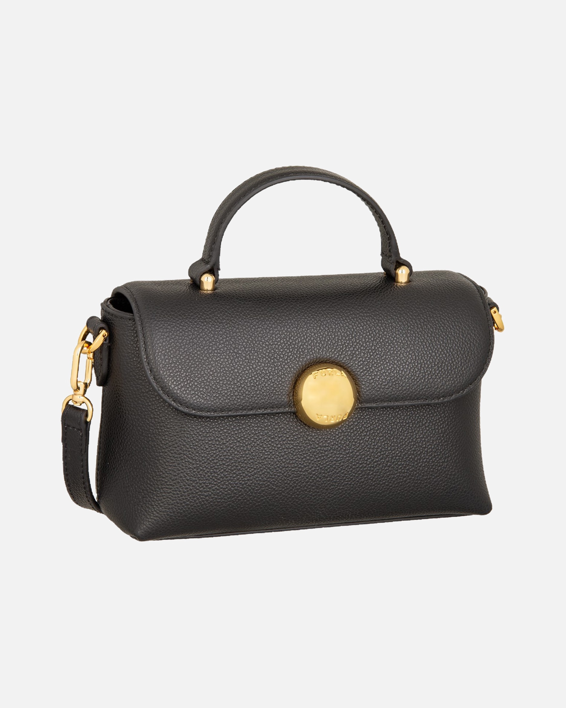 Handtasche für Weiblich Furla Handtasche Moonlight Mini Top Handl Nero