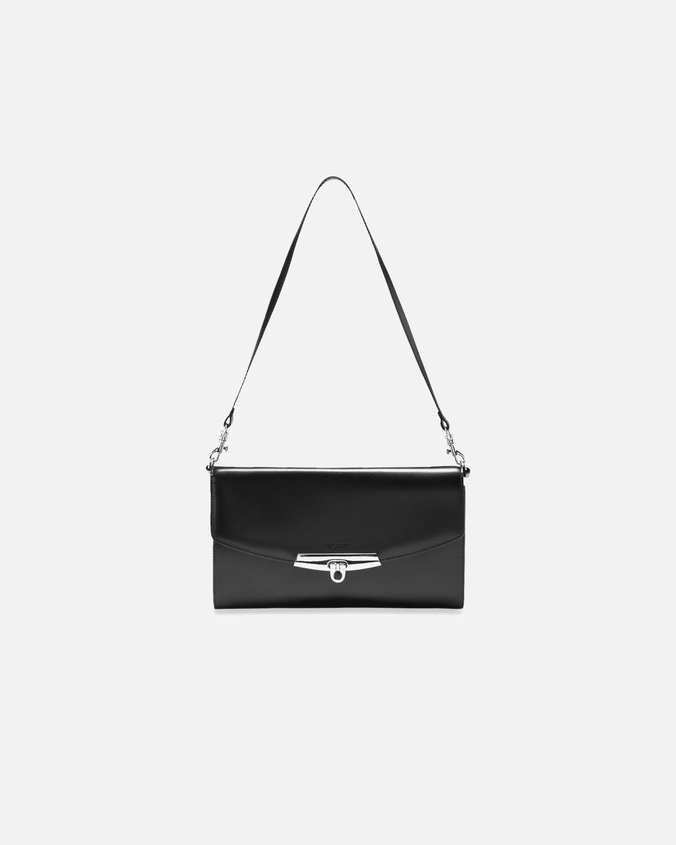 Clutch für Weiblich Picard Abendtasche Rome schwarz
