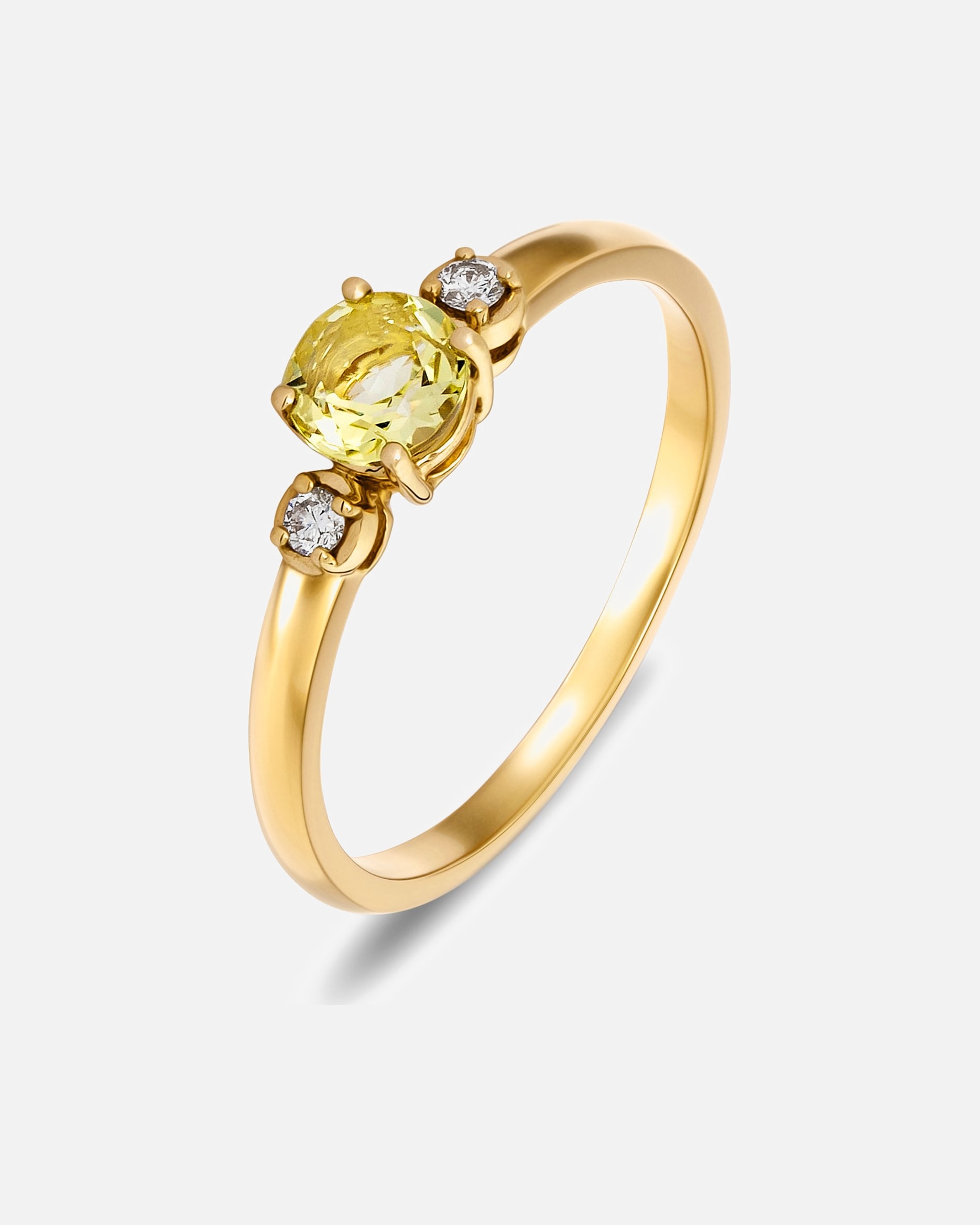 Ring für Weiblich CHRIST Damenring 375er Gelbgold 54