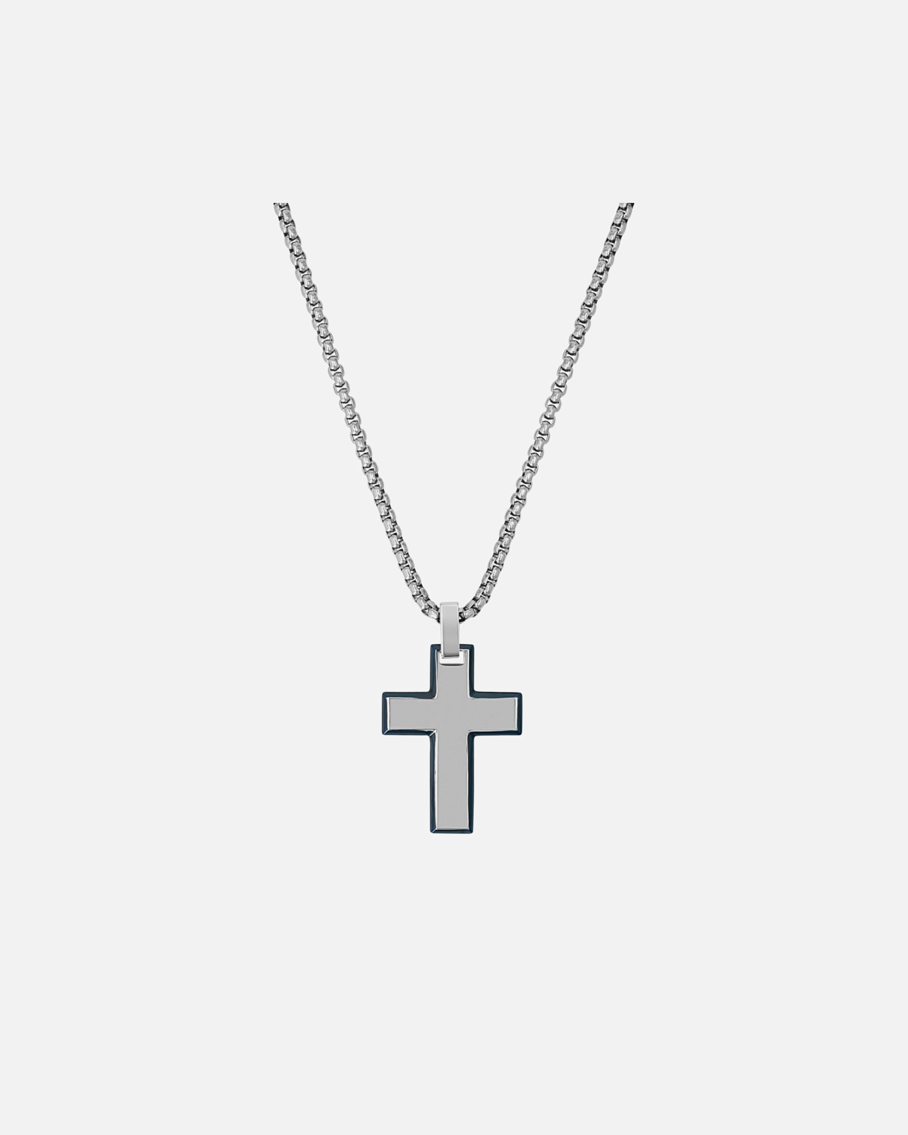 Halskette für Männlich s.Oliver Kette mit Anhänger Grau