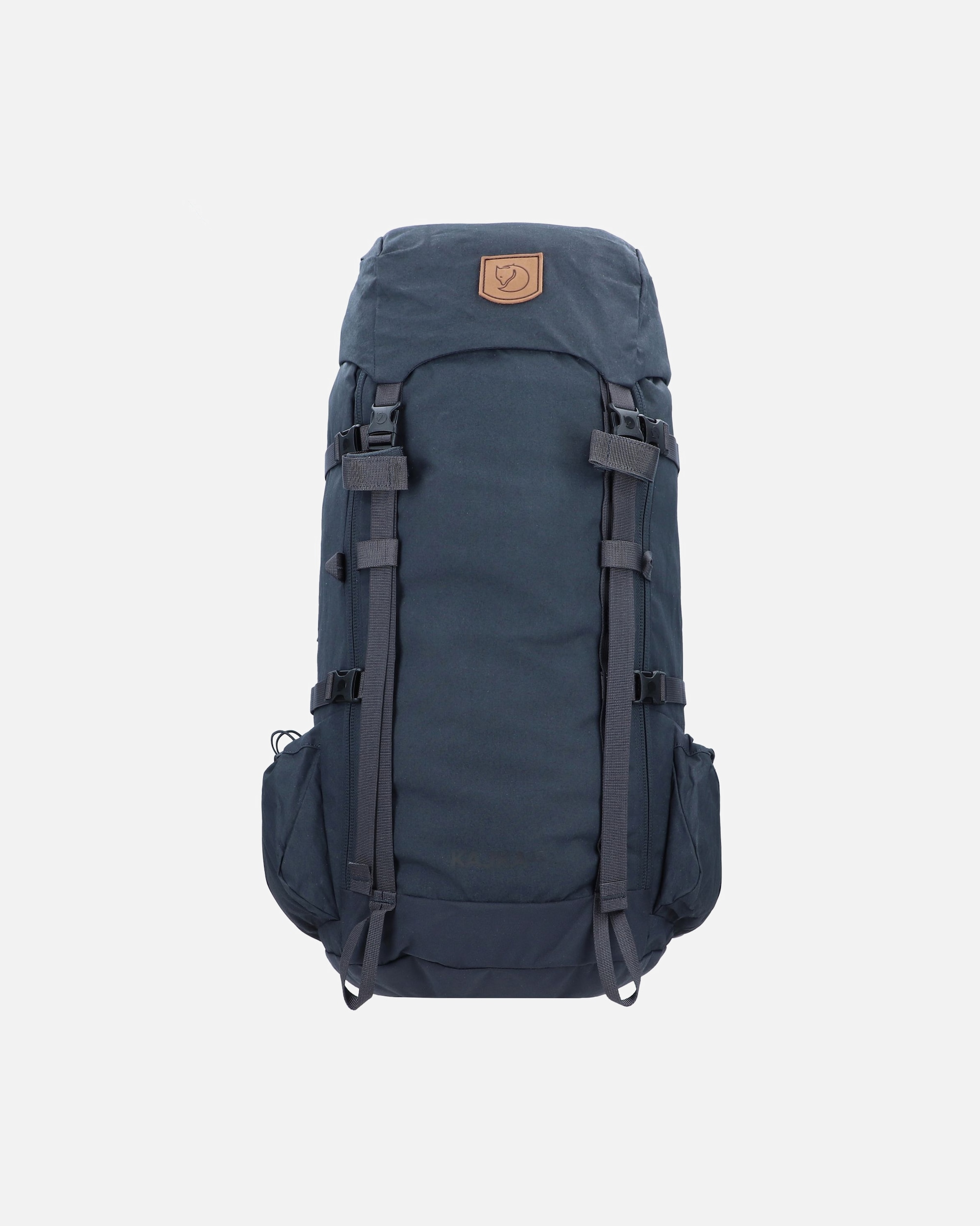 Rucksack für Männlich Fjällräven Kajka Wanderrucksack coal black