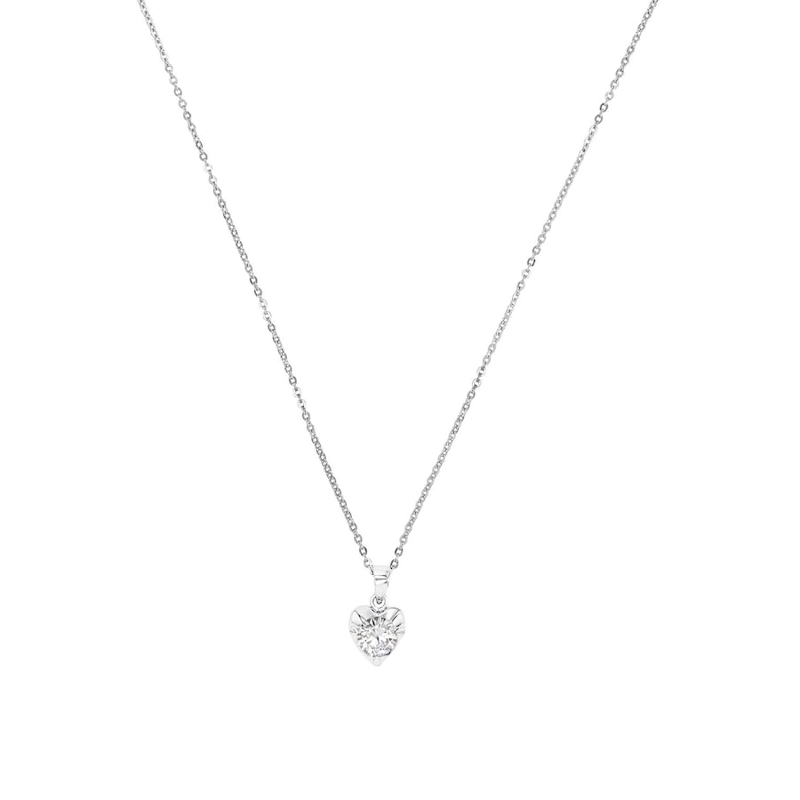 amor Kette mit Anhänger Silber Damen