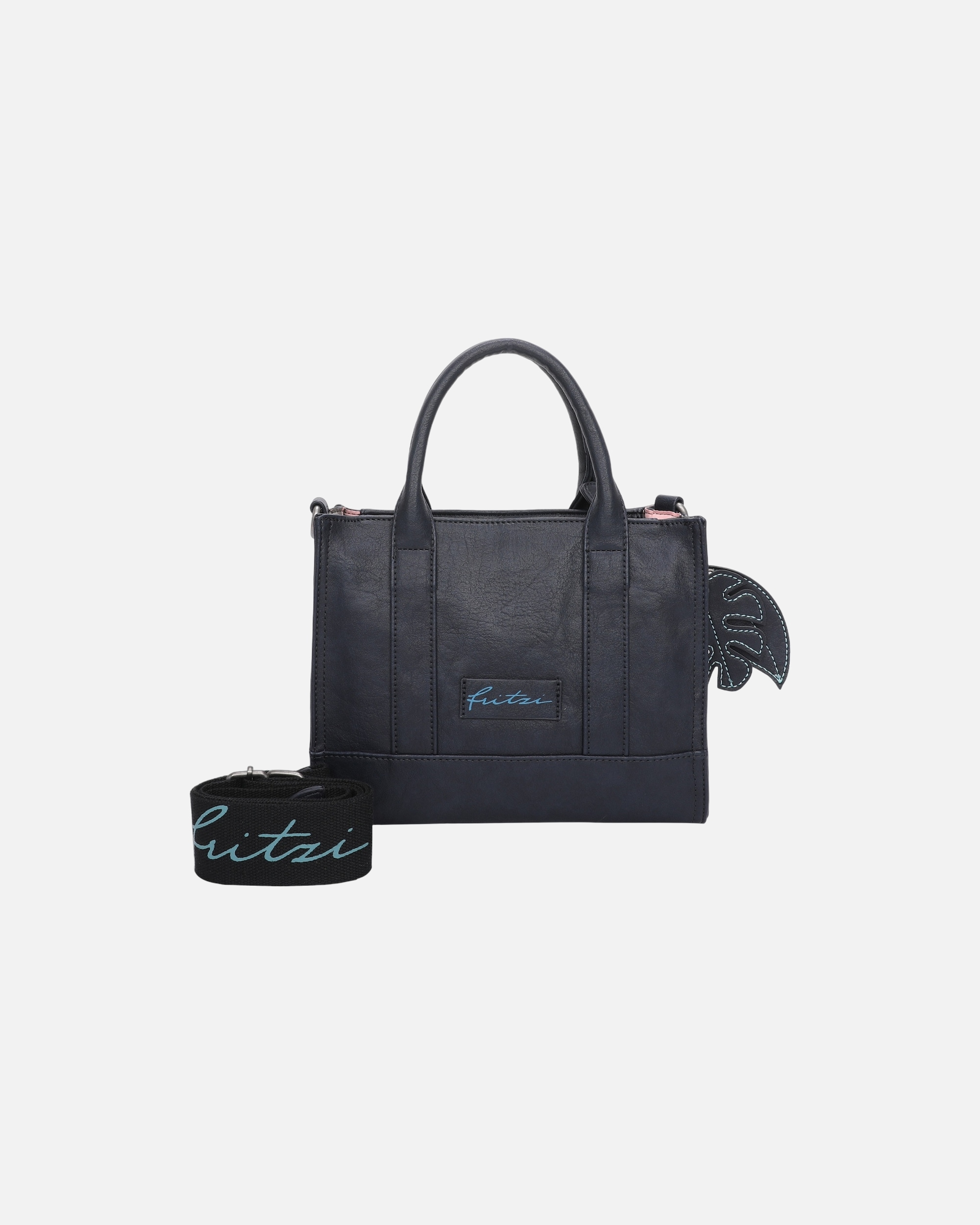 Handtasche für Weiblich Fritzi aus Preußen Henkeltasche Eco Square aus veganen und recycelten Materialien Blue