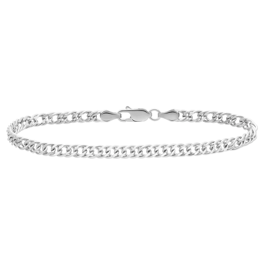 Lucardi Armband 925 Silber - 21.0 Herren