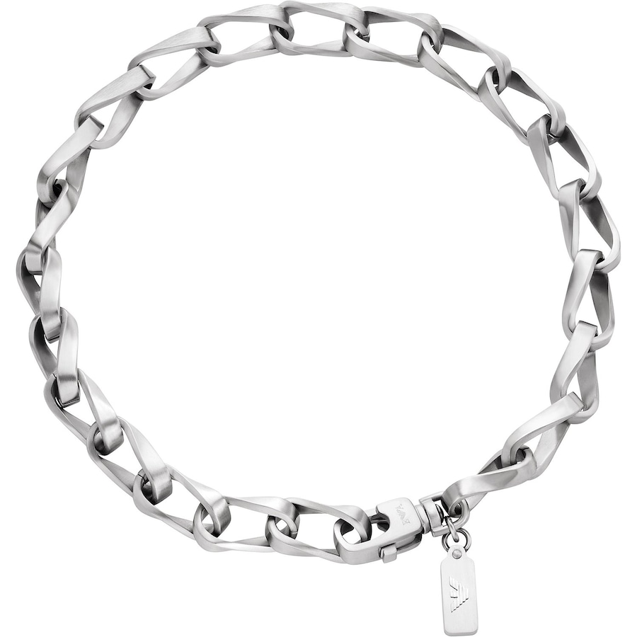 Emporio Armani Kette Edelstahl One Size Herren