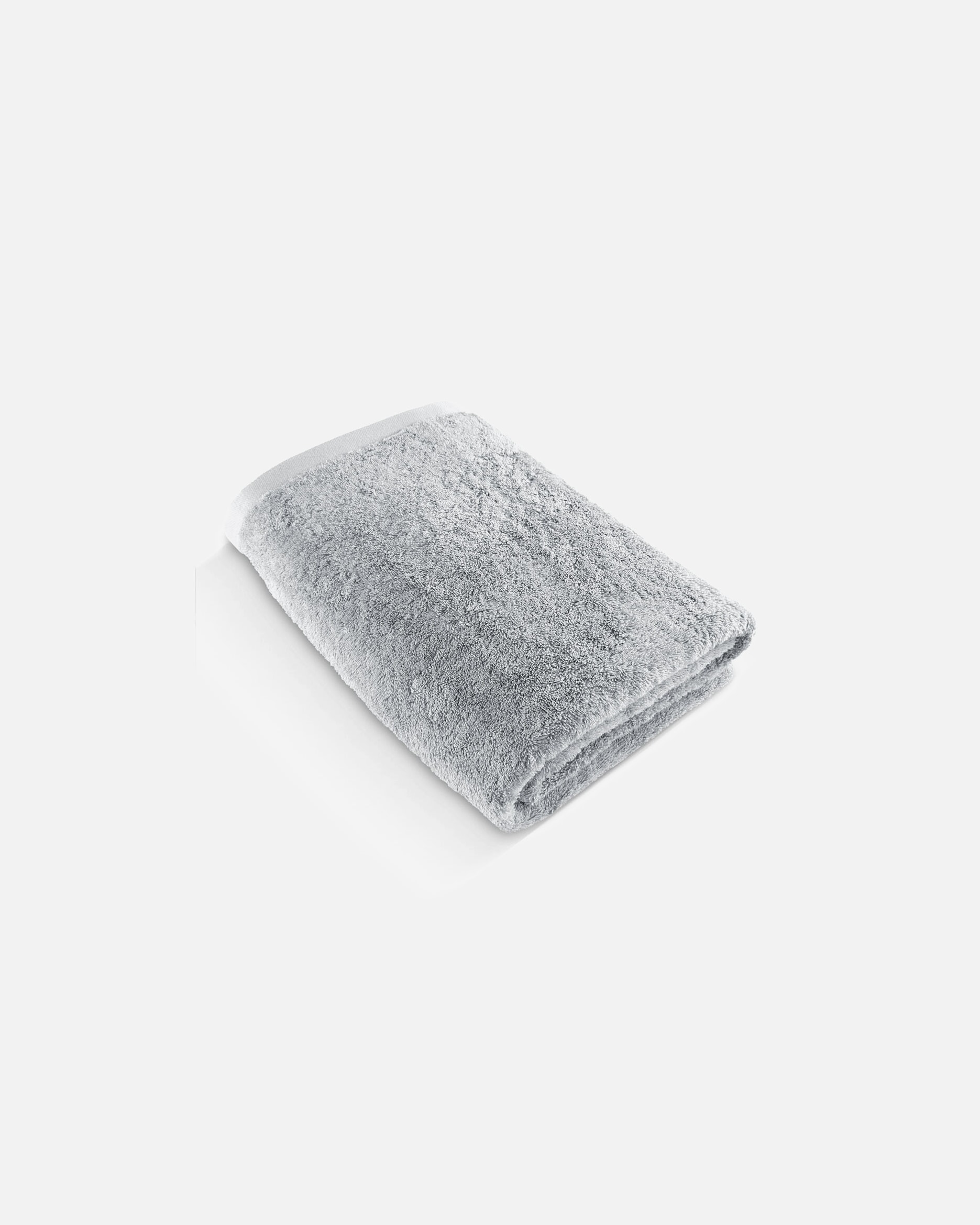 Handtuch für Unisex Herzbach Home Default Brand Line Saunatuch Pura einfarbig Silbergrau