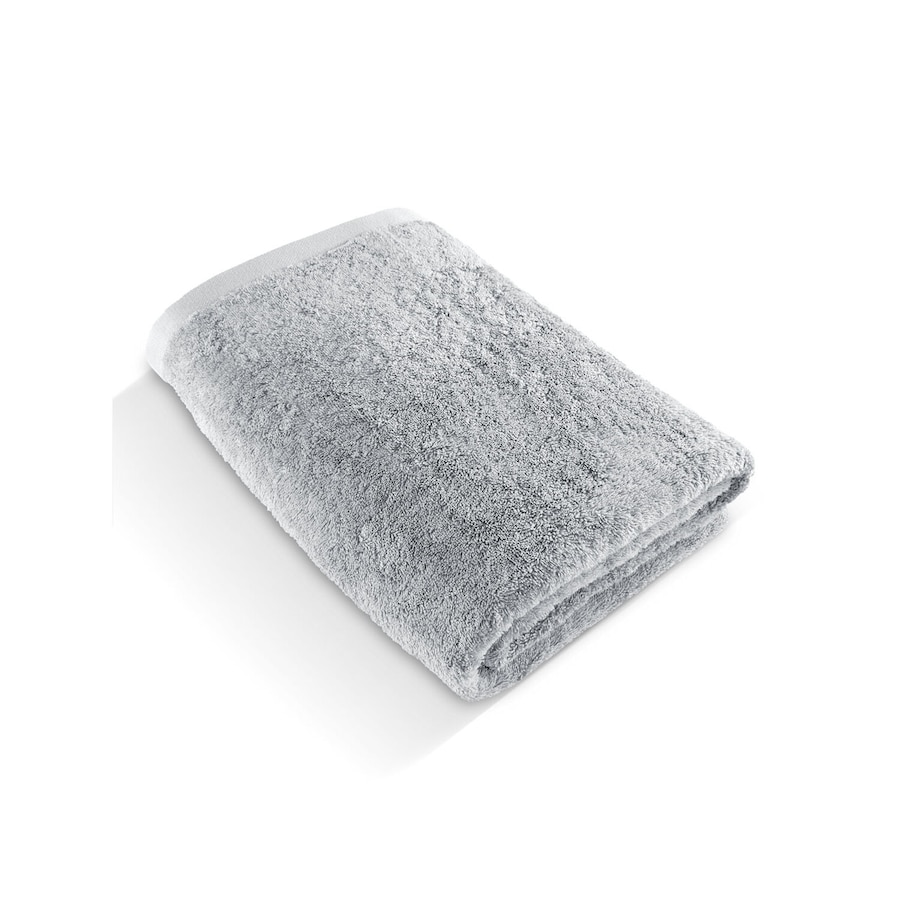 Herzbach Home Saunatuch Pura einfarbig Silbergrau