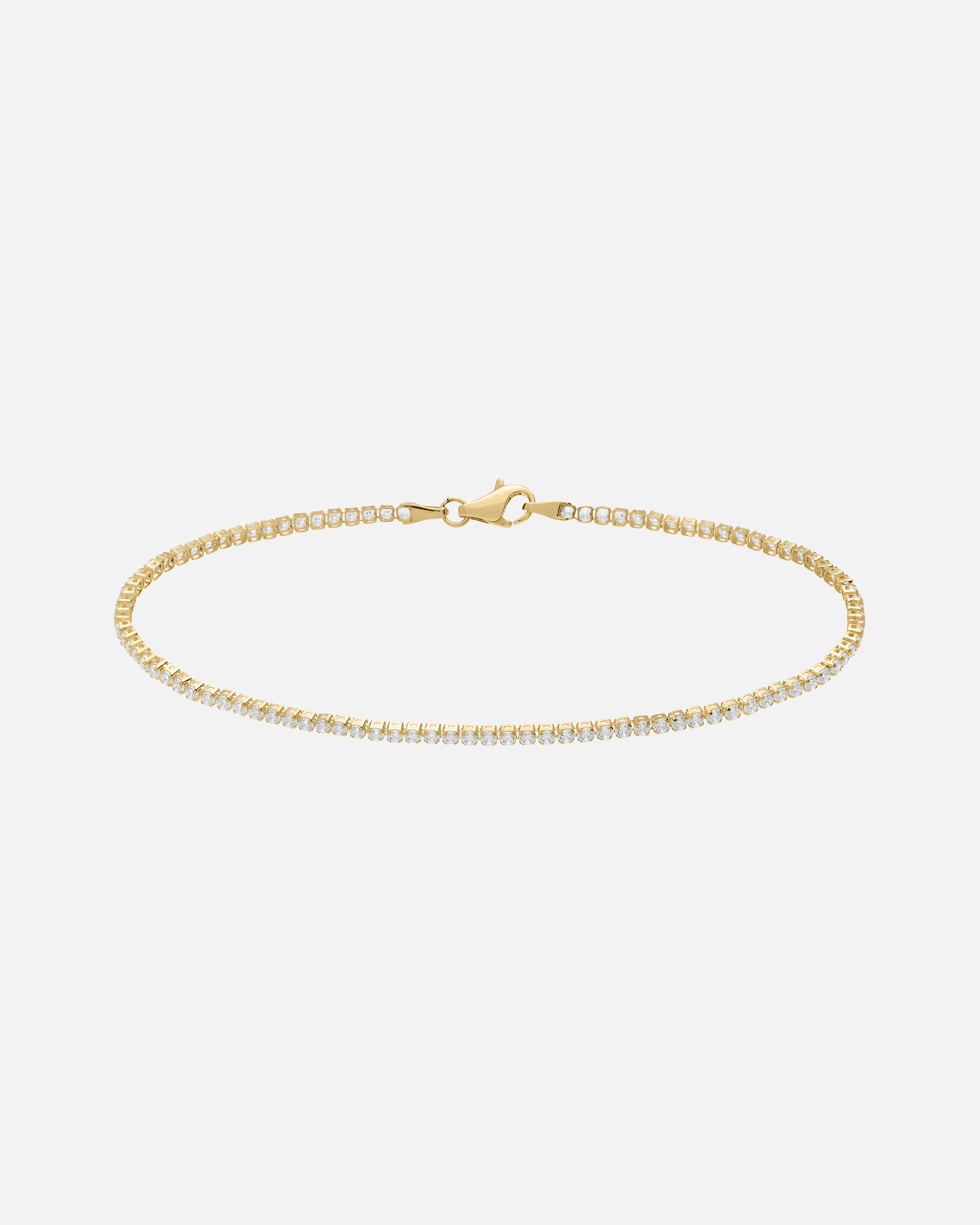 Armband für Weiblich Lucardi Armband 585 Gold 17 cm 19.0mm