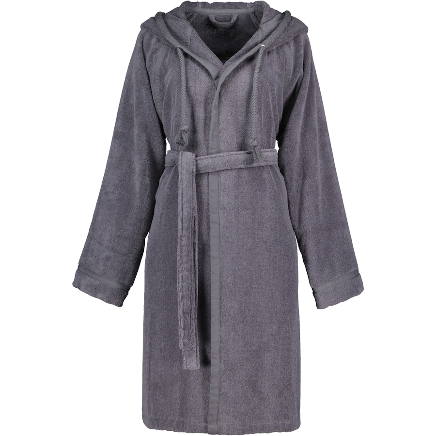 Vossen Bademäntel Damen Kurzmantel mit Kapuze Jive graphit - 7660 XS