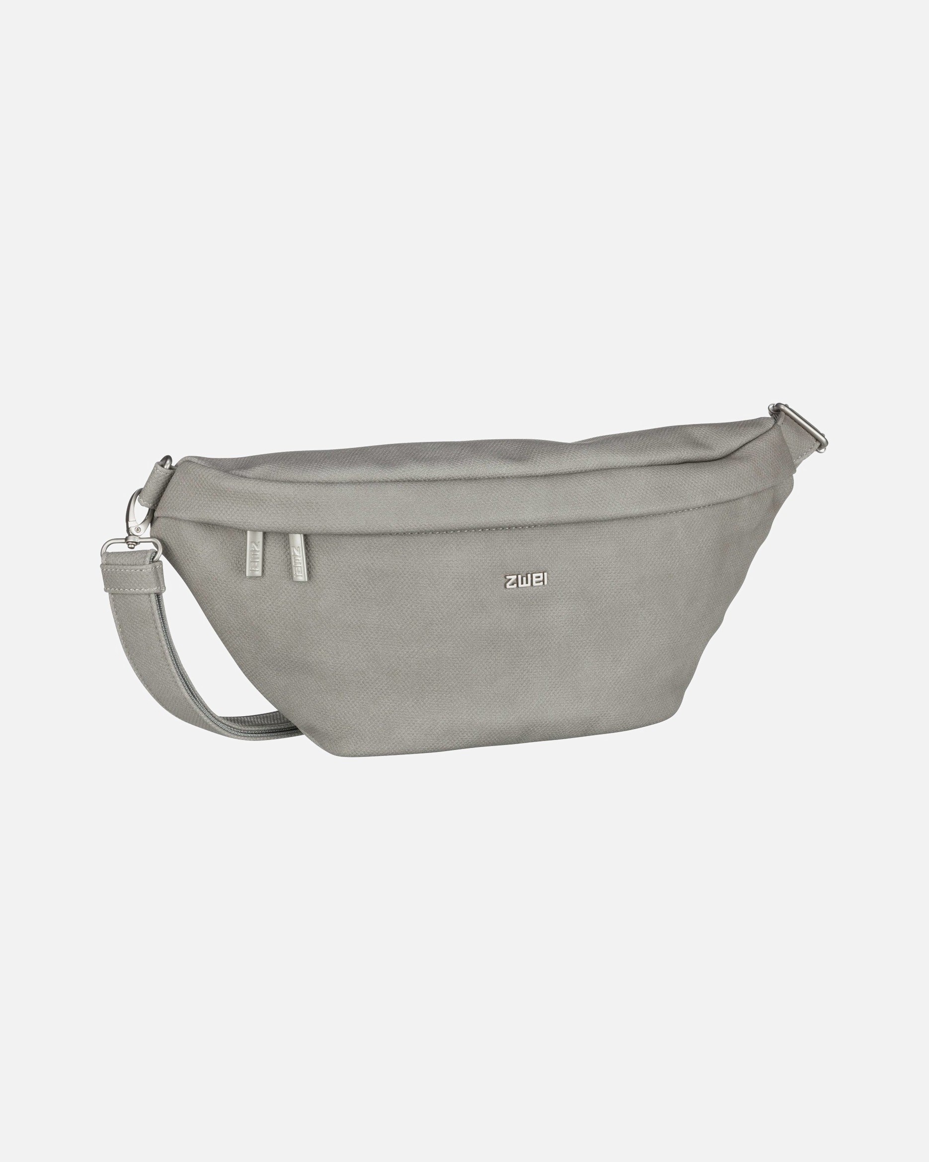 Bauchtasche für Weiblich ZWEI Gürteltasche Mademoiselle MH80 Canvas/Grey