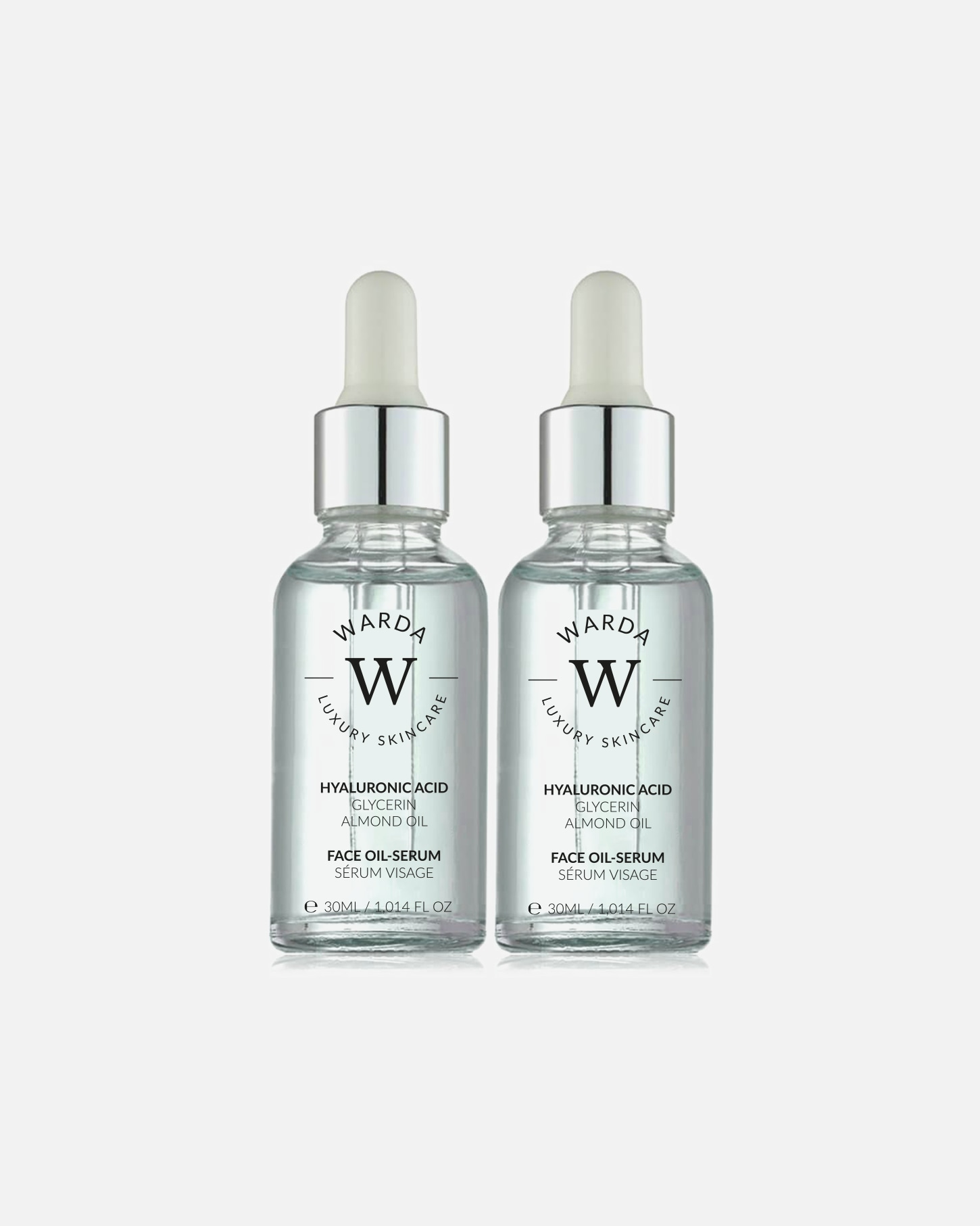 Hyaluronsäure Serum für Weiblich WARDA LUXURY SKINCARE Hyaluron & Collagen Set 1 Stück