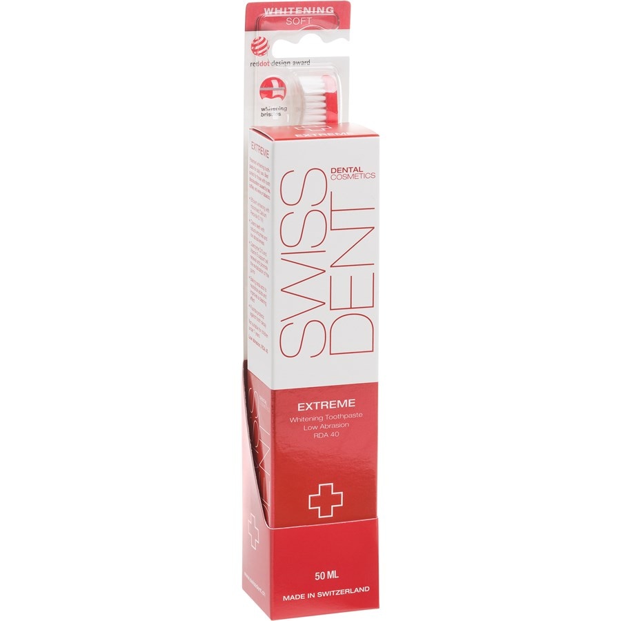 Swissdent Extreme Combo Pack Whitening Toothpaste + Toothbrush 50 ml