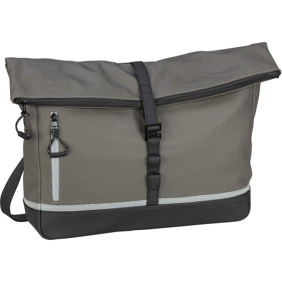 Jost Umhängetasche Billund Cyclist 4853 Shoulder Bag L One Size Grau Herren