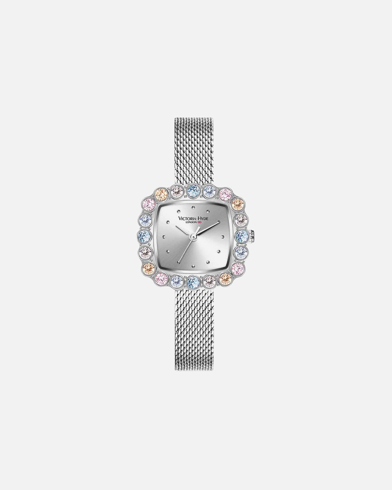 Uhr für Weiblich Victoria Hyde London Petals Silver