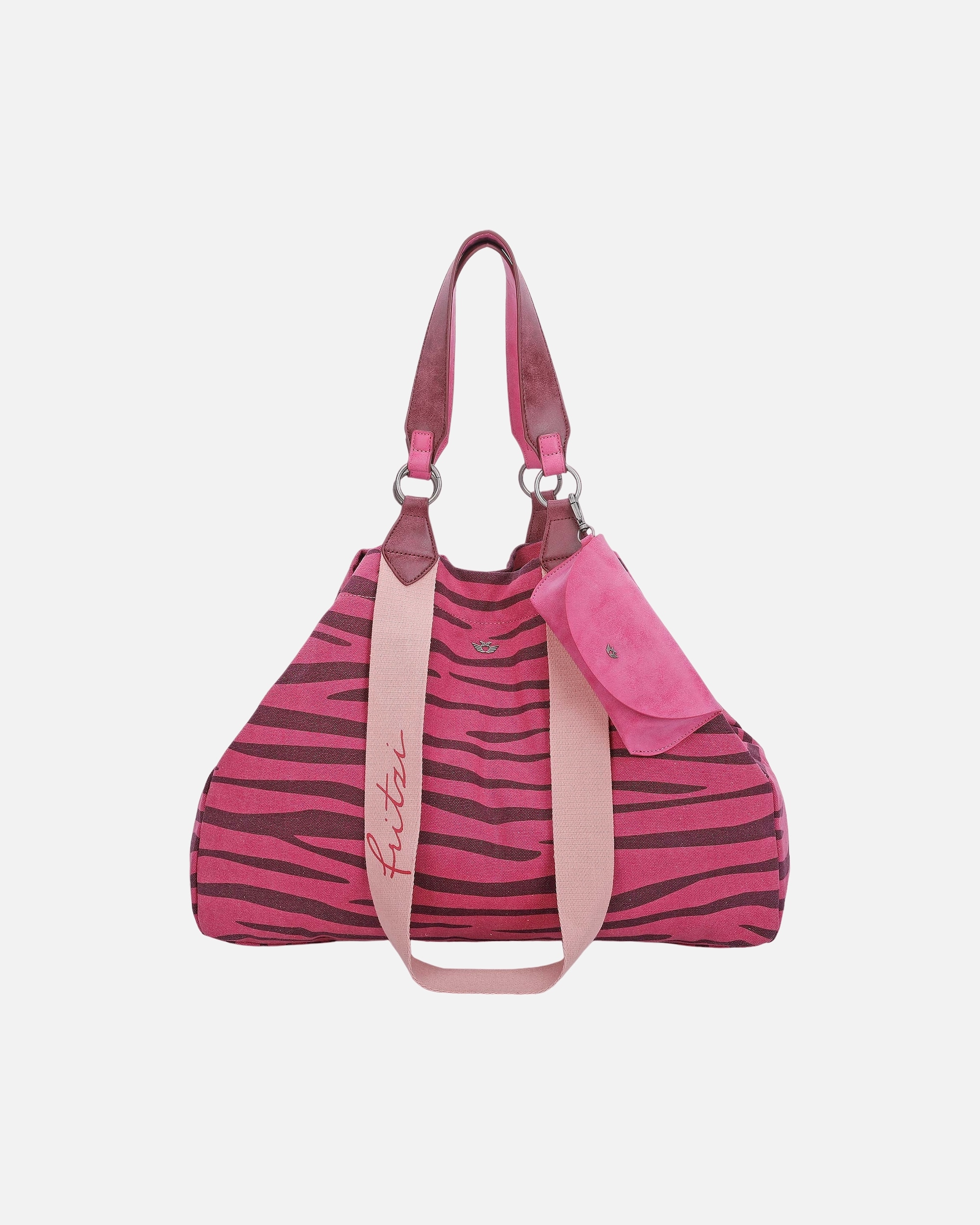 Tasche für Weiblich Fritzi aus Preußen Shopper Izzy aus veganen Materialien rot