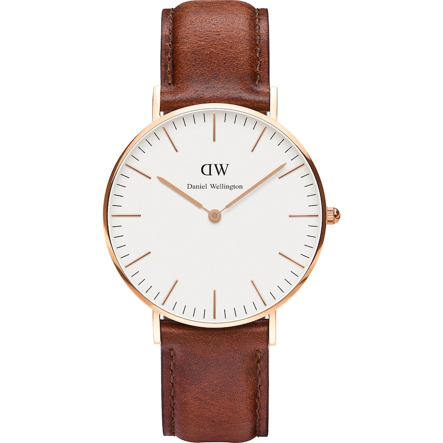 Daniel Wellington Damenuhr Edelstahl braun Schwarz Damen