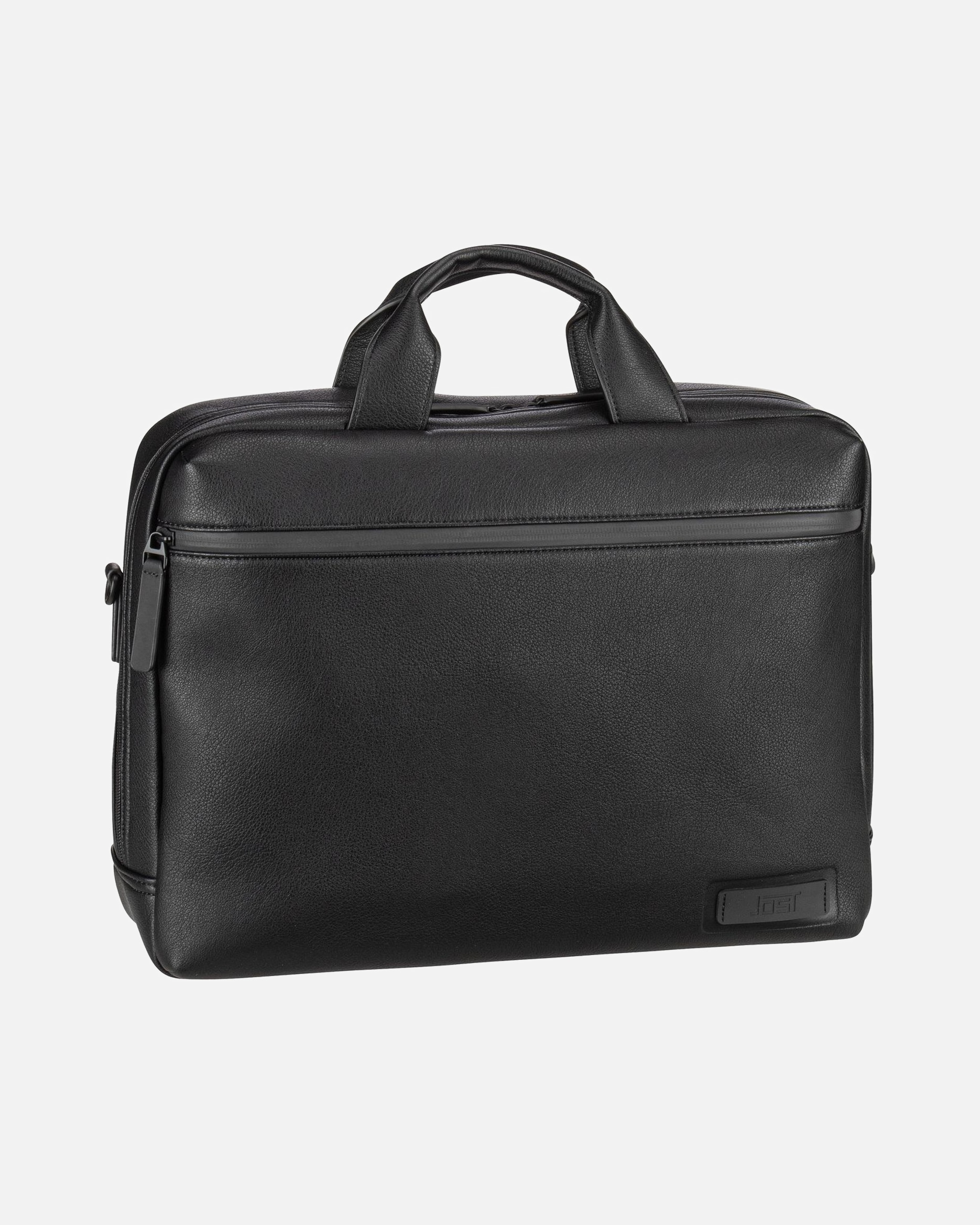 Laptoptasche für Männlich Jost Aktentasche Riga Business Bag 1 Comp Black