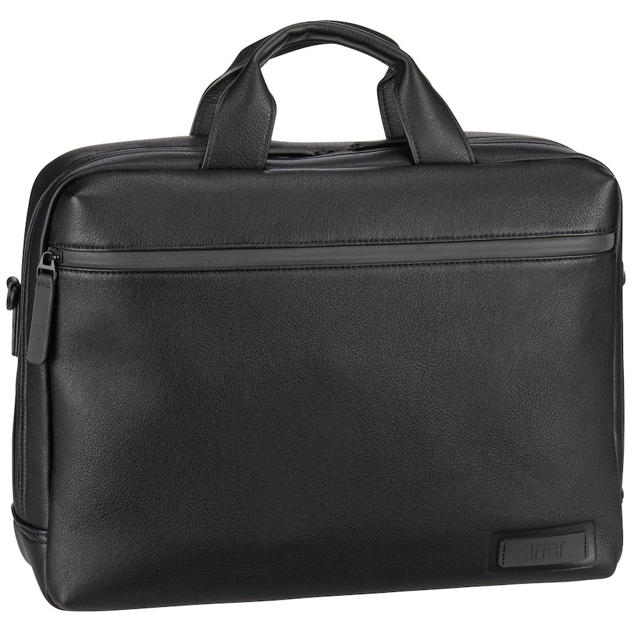Jost Aktentasche Riga Business Bag 1 Comp Black Schwarz Herren