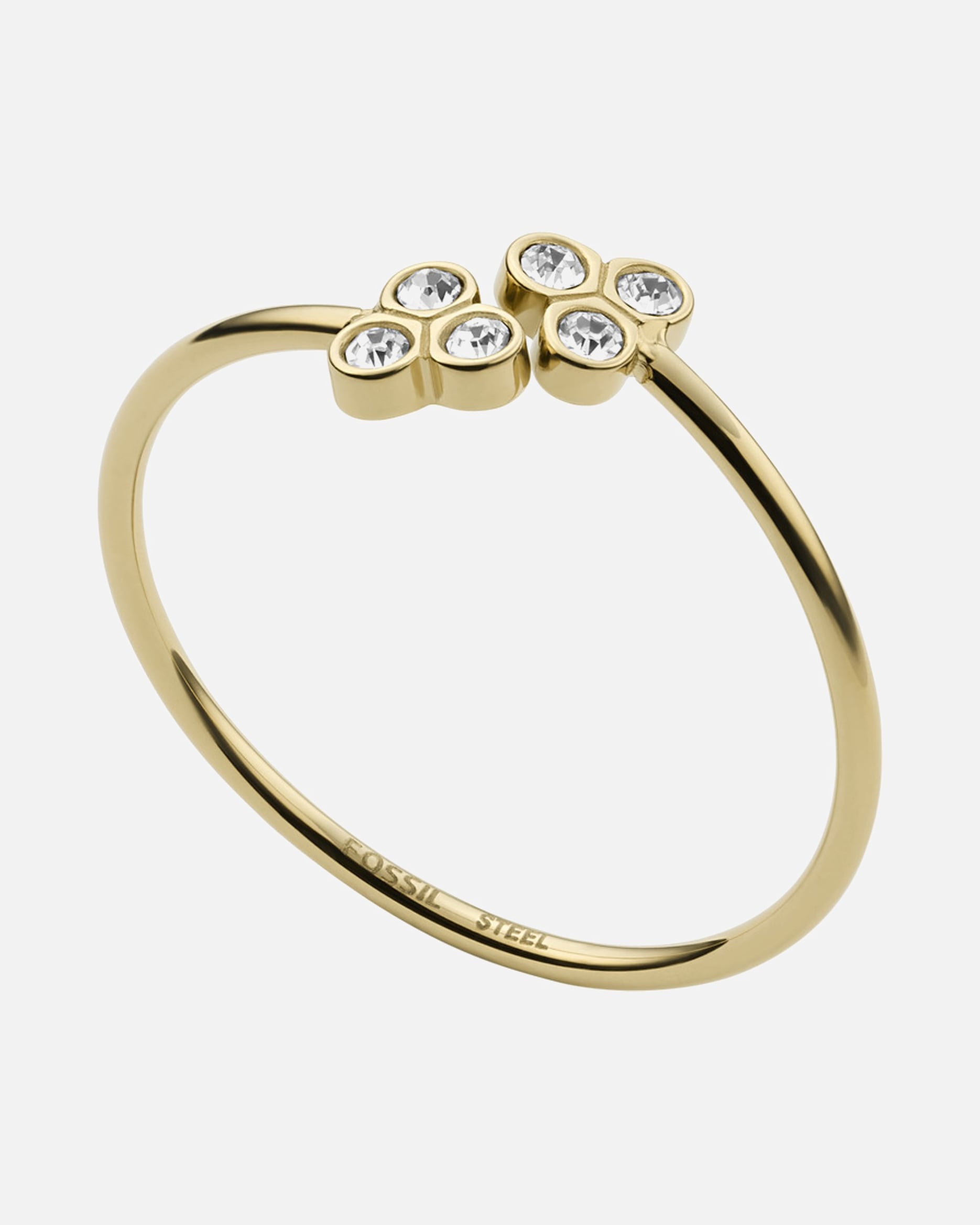 Ring für Weiblich Fossil Damenring Edelstahl 56