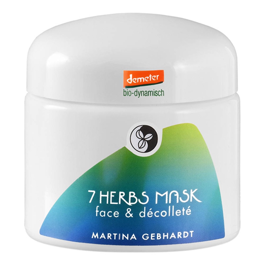 Martina Gebhardt Naturkosmetik 7 Herbs Mask - Face & Décolleté 100 ml