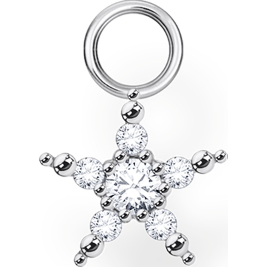 Thomas Sabo Creolen-Anhänger 925er Silber silber Damen