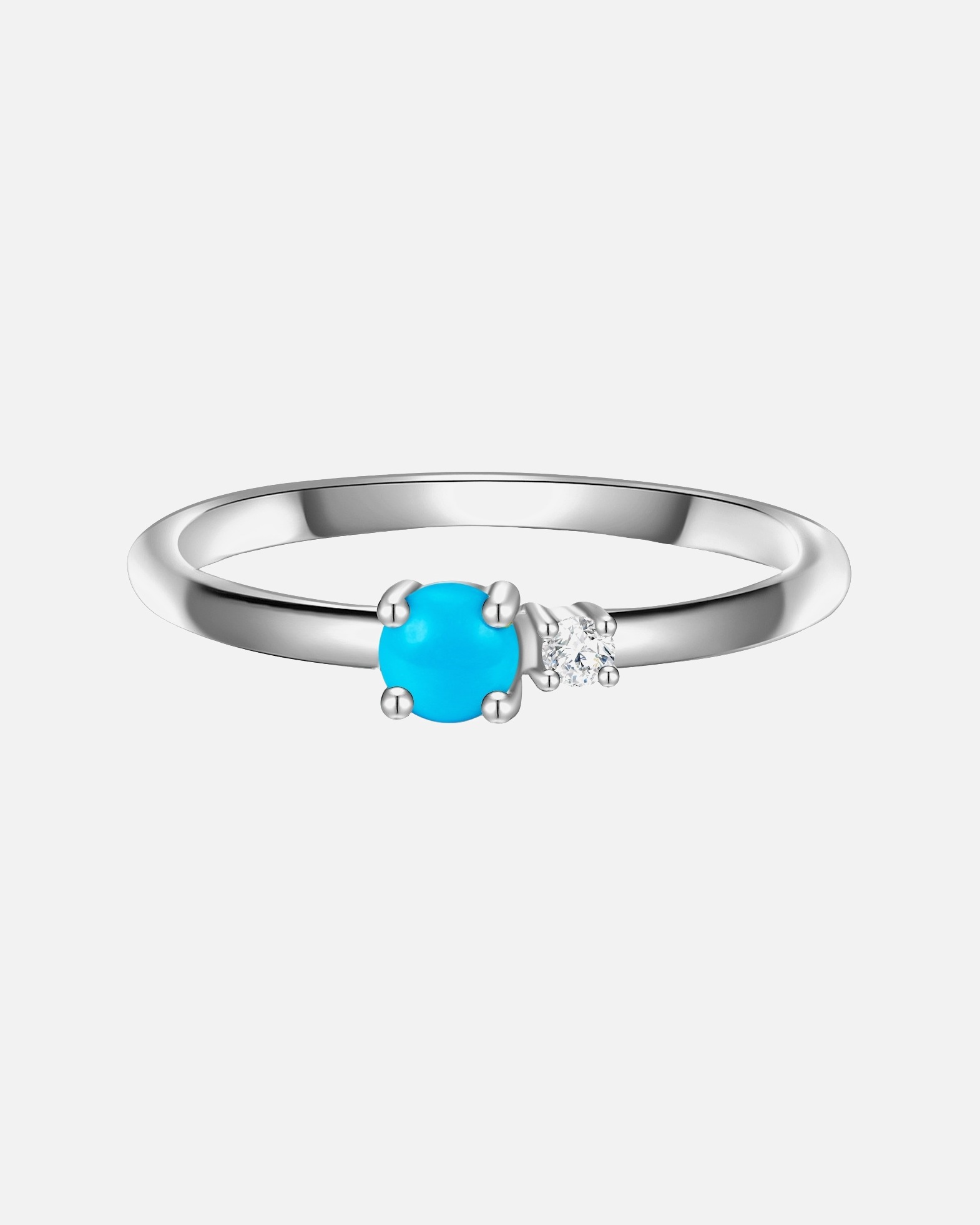 Ring für Weiblich Glanzstücke München Ring Sterling Silber Zirkonia in Silber 48