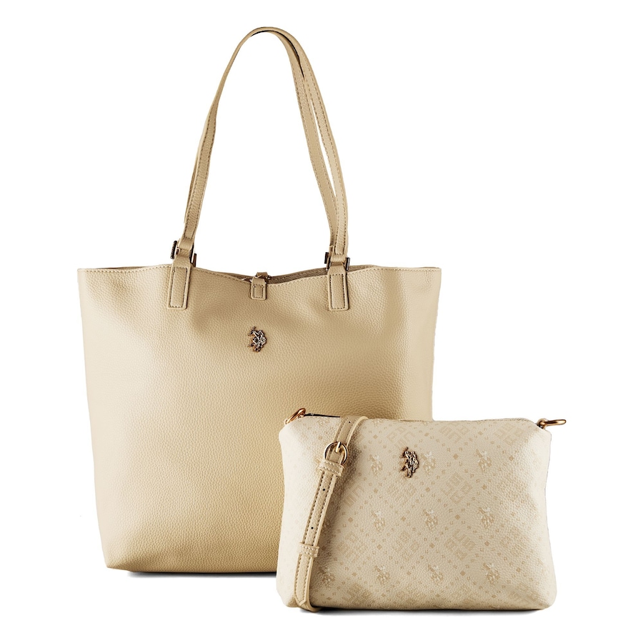 U.S. Polo Assn. Malibu Shopper ivory Nude Damen