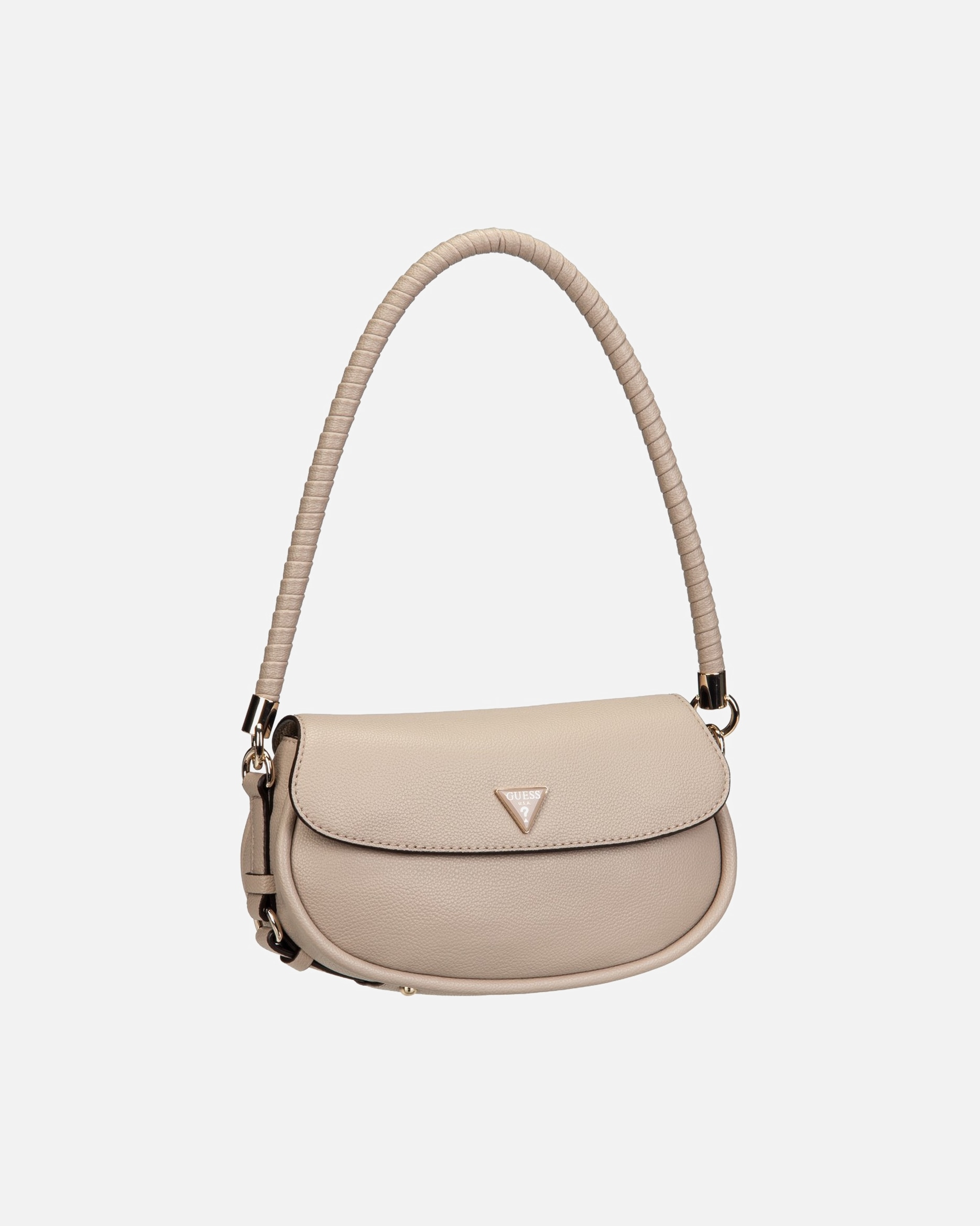 Umhängetasche für Weiblich Guess Handtasche Danya Flap Taupe