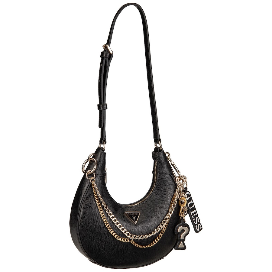 Guess Schultertasche Davina Shoulder Black Schwarz Damen