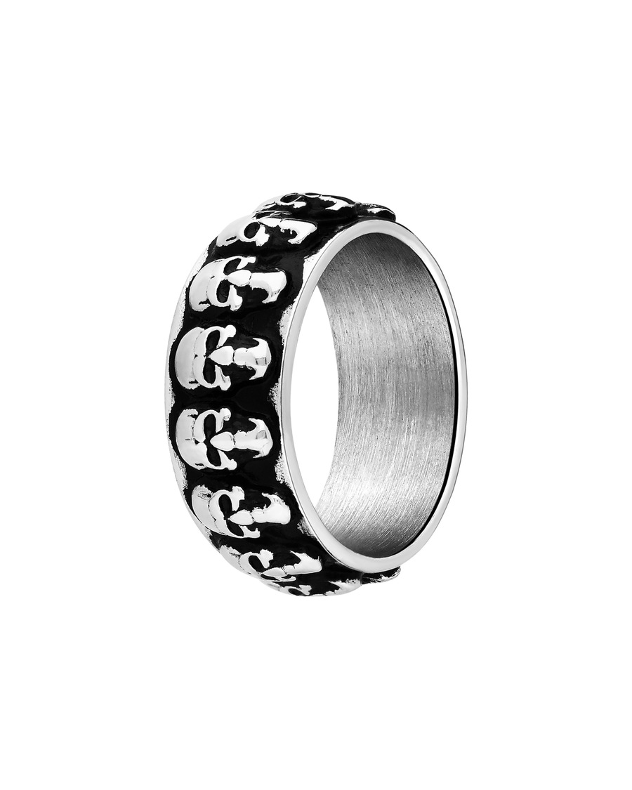 Lucardi Ring Stahl 69mm Herren