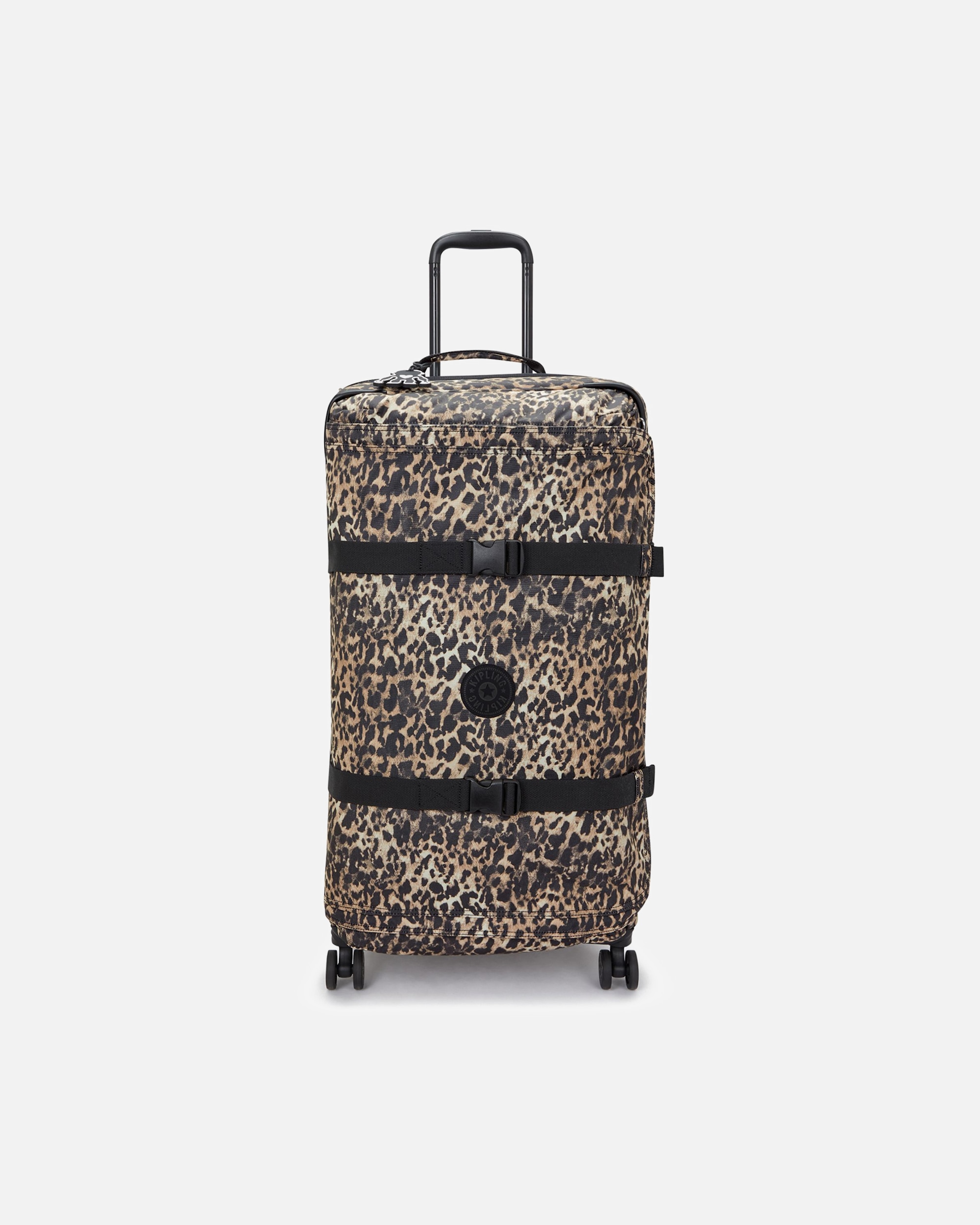 Trolley für Männlich Kipling Basic Prt Spontaneous 4 Rollen Trolley L 78 cm wild leopard