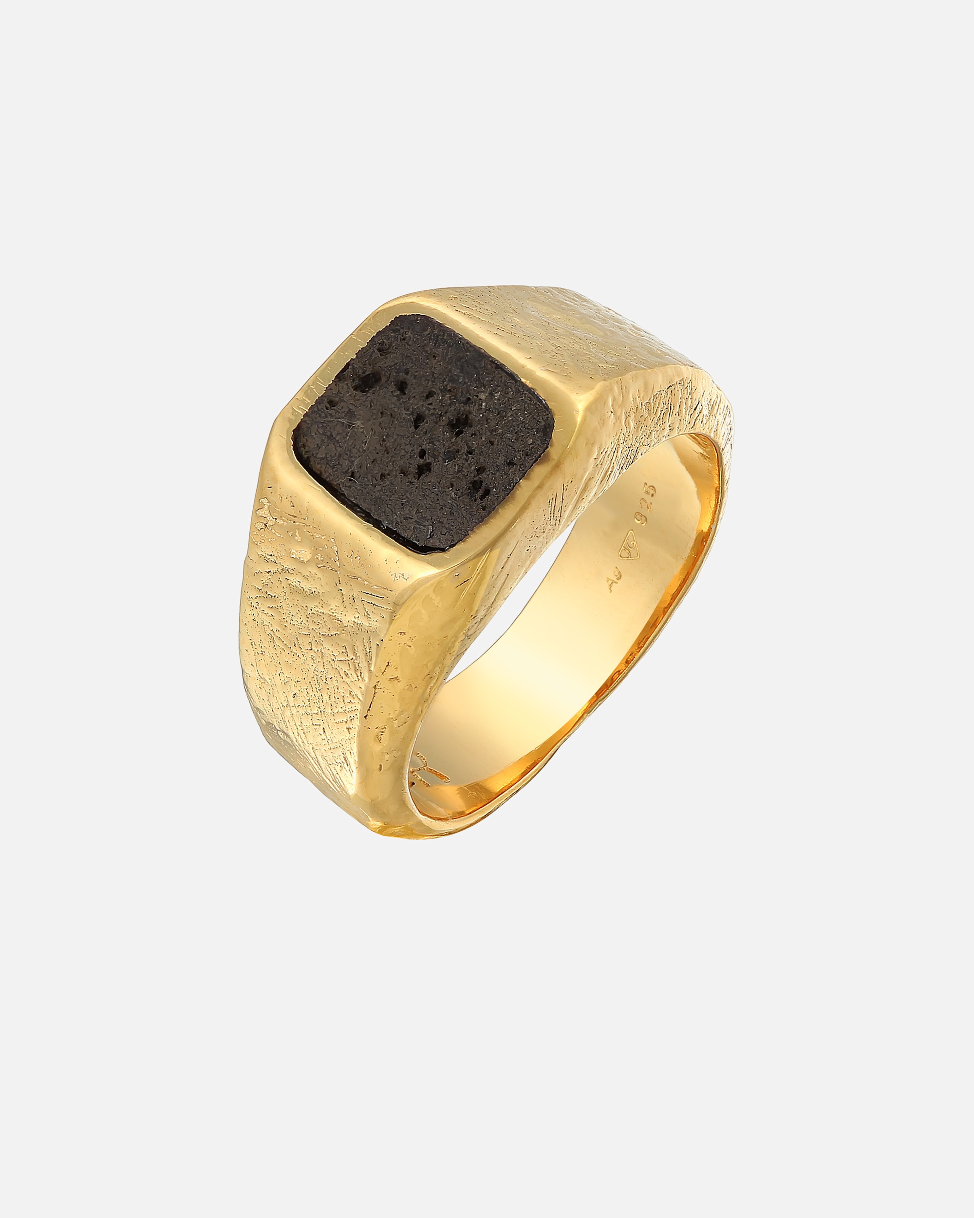 Ring für Männlich Haze & Glory Default Brand Line Siegelring - Firestarter 925 Silber 56