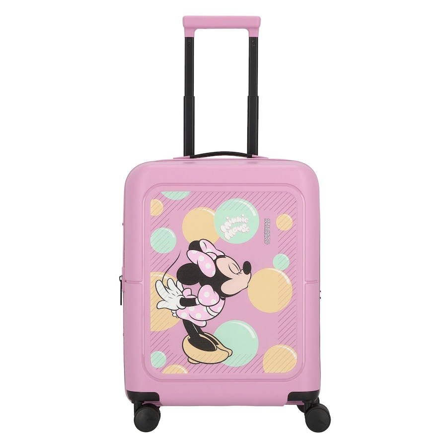 American Tourister Dashpop Disney 4 Rollen Kabinentrolley 55 cm mit Dehnfalte minnie bubbles Pink