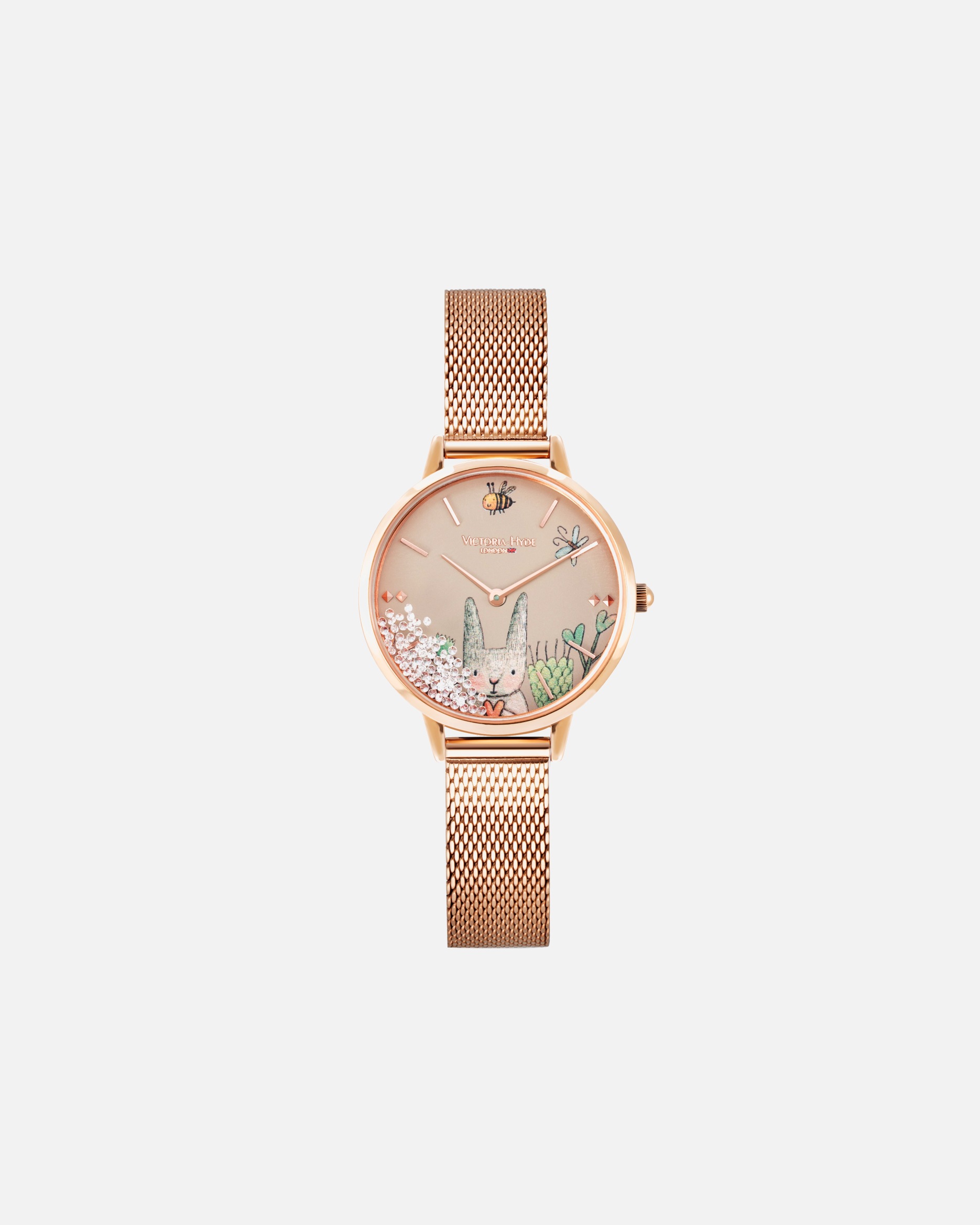 Uhr für Weiblich Victoria Hyde London Forest Fairy Tales - Little Animals Rose Gold